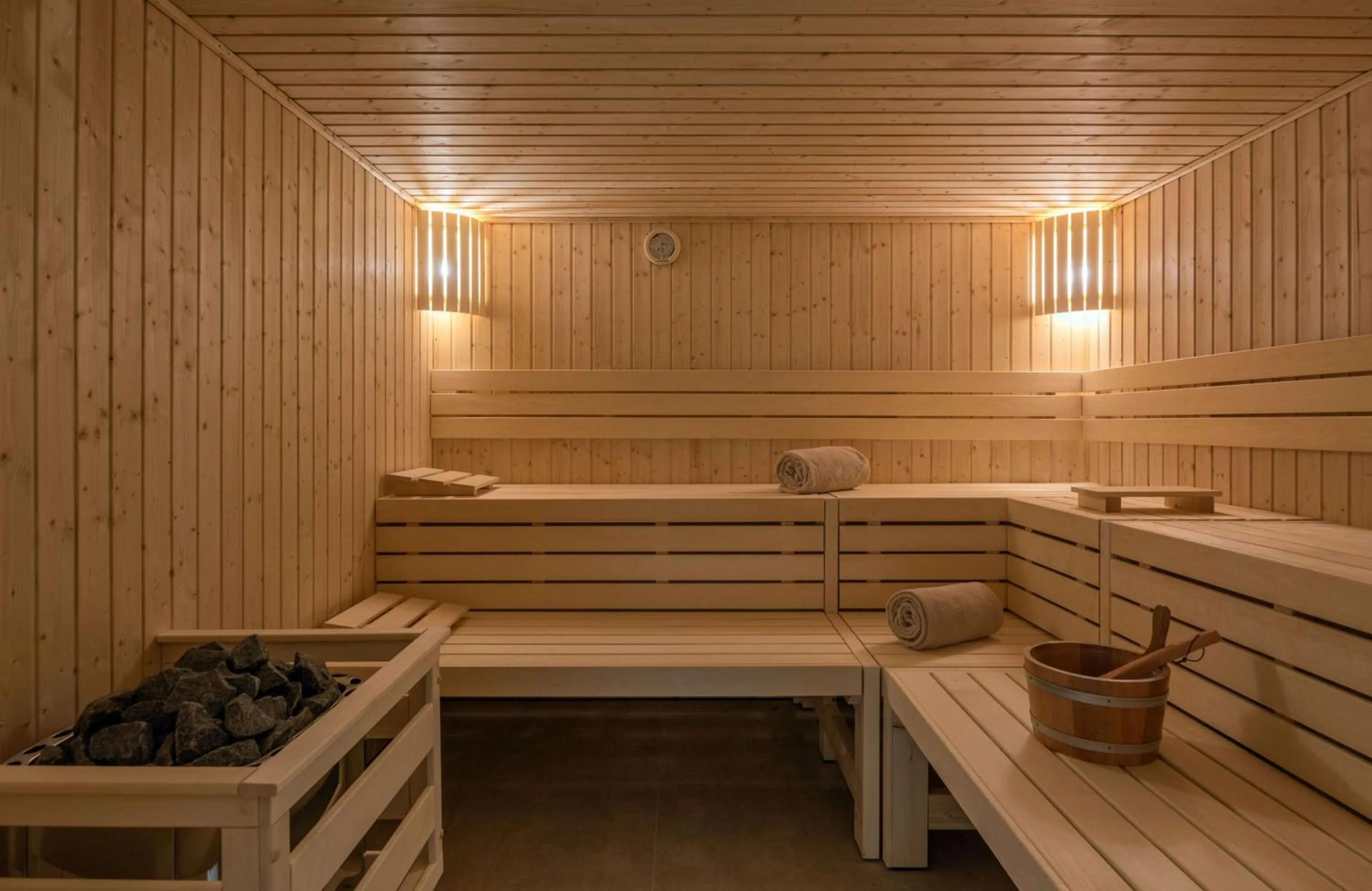 Sauna in Canopy by Hilton Cannes