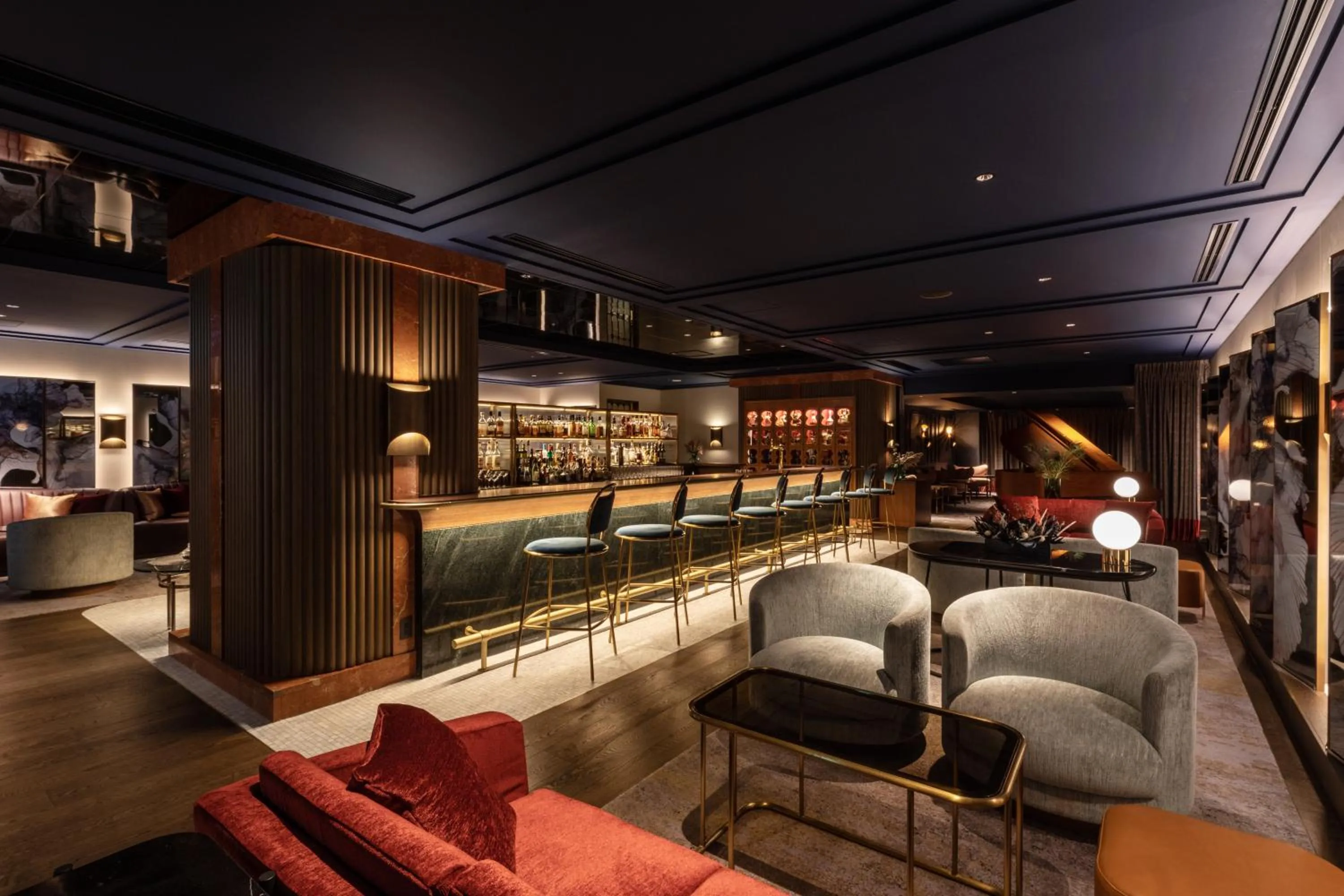 Lounge or bar in The Westin Miyako Kyoto
