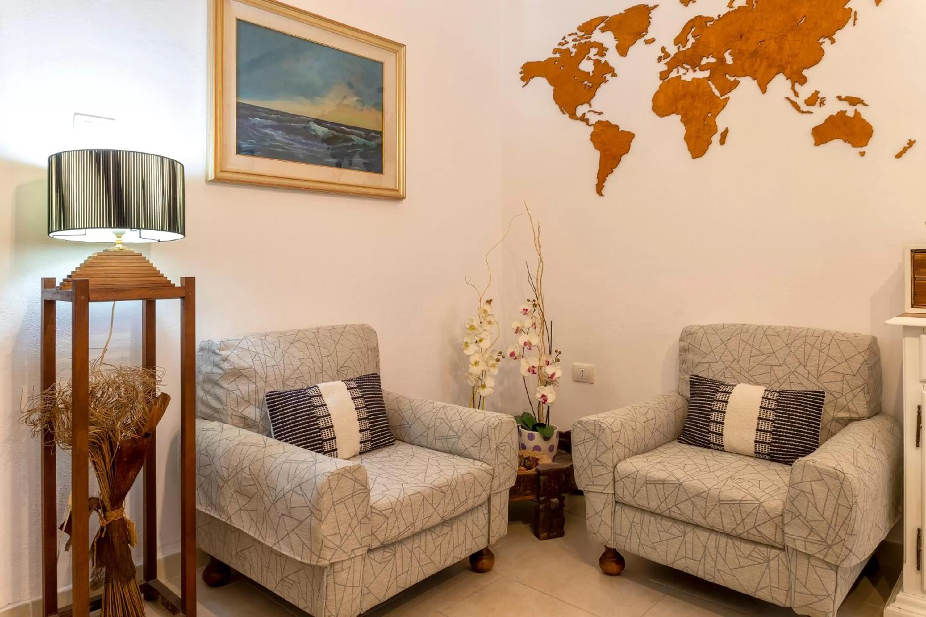 Living room, Seating Area in B&B da Marianna