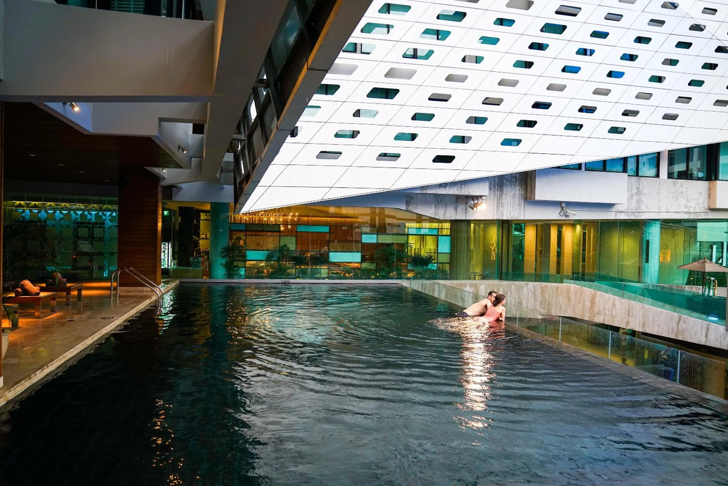 Swimming pool in LiT BANGKOK Hotel