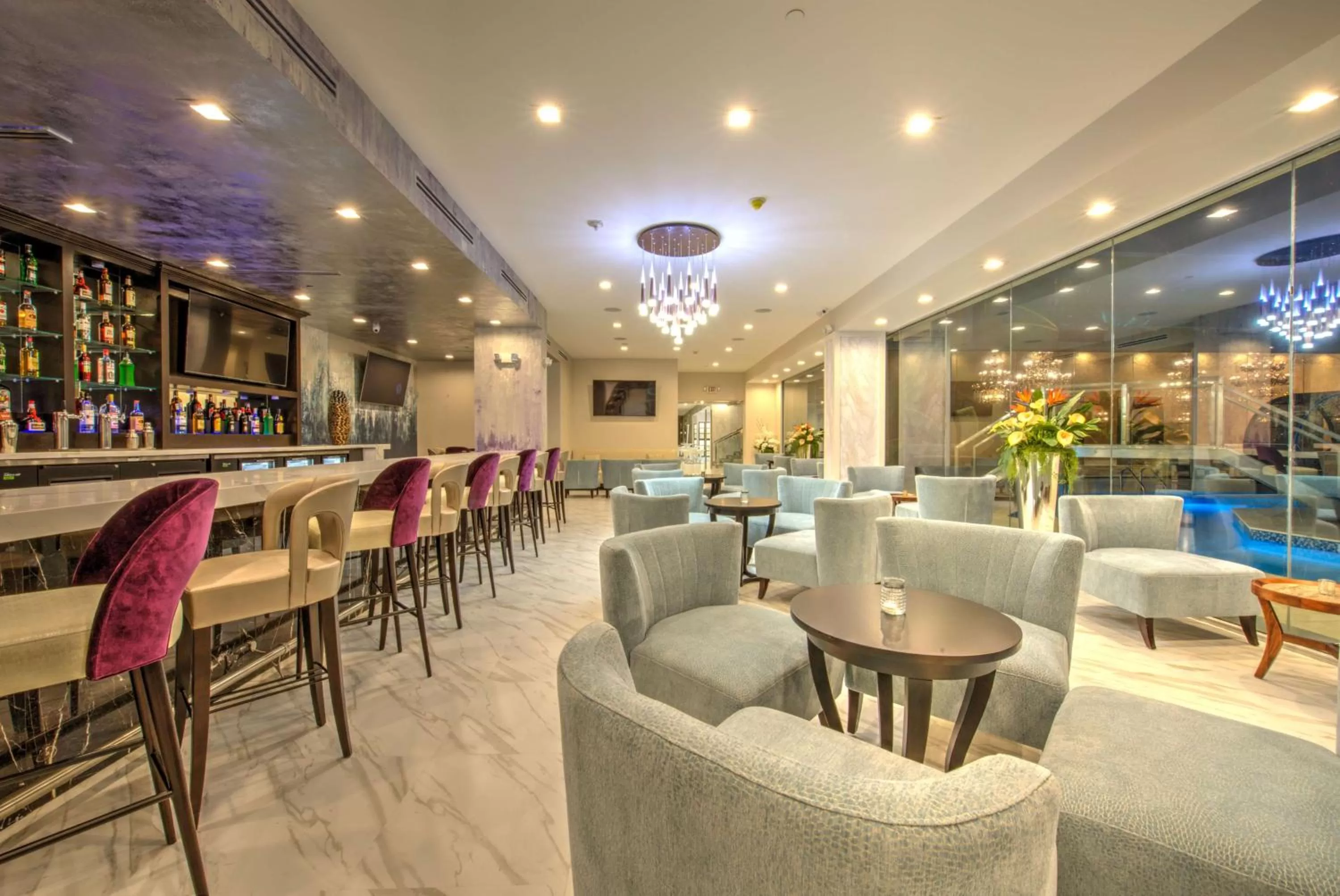 Lounge or bar, Lounge/Bar in DoubleTree by Hilton Houston Brookhollow