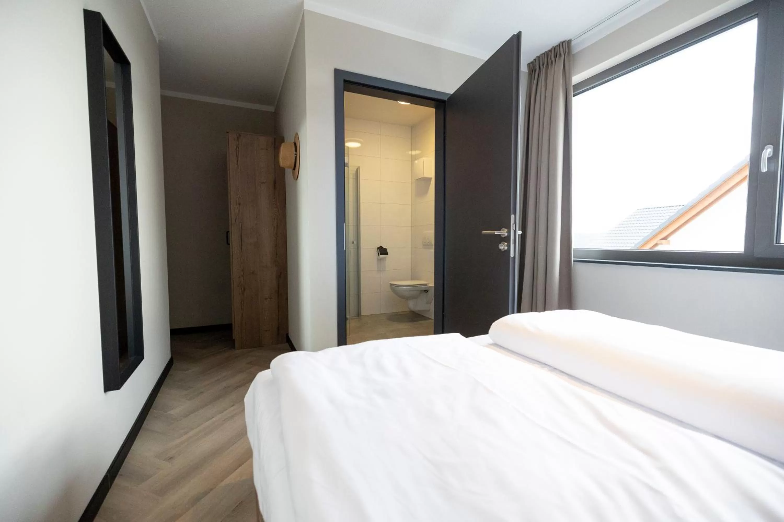 Bathroom, Bed in Weitblick Winterberg