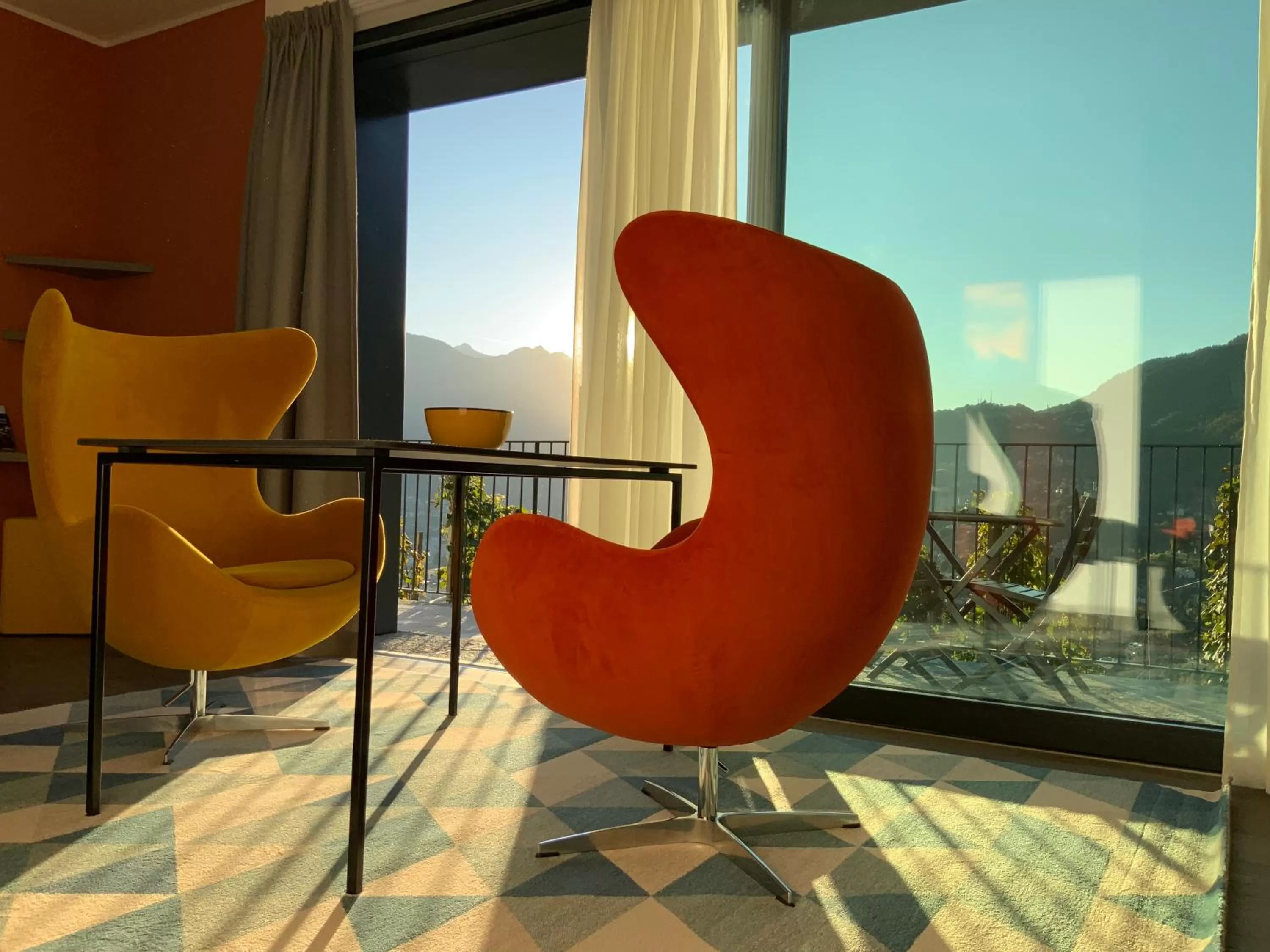 Living room in Cà Rossa #panoramic suite