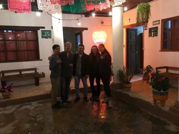 group of guests in Villa Coleta