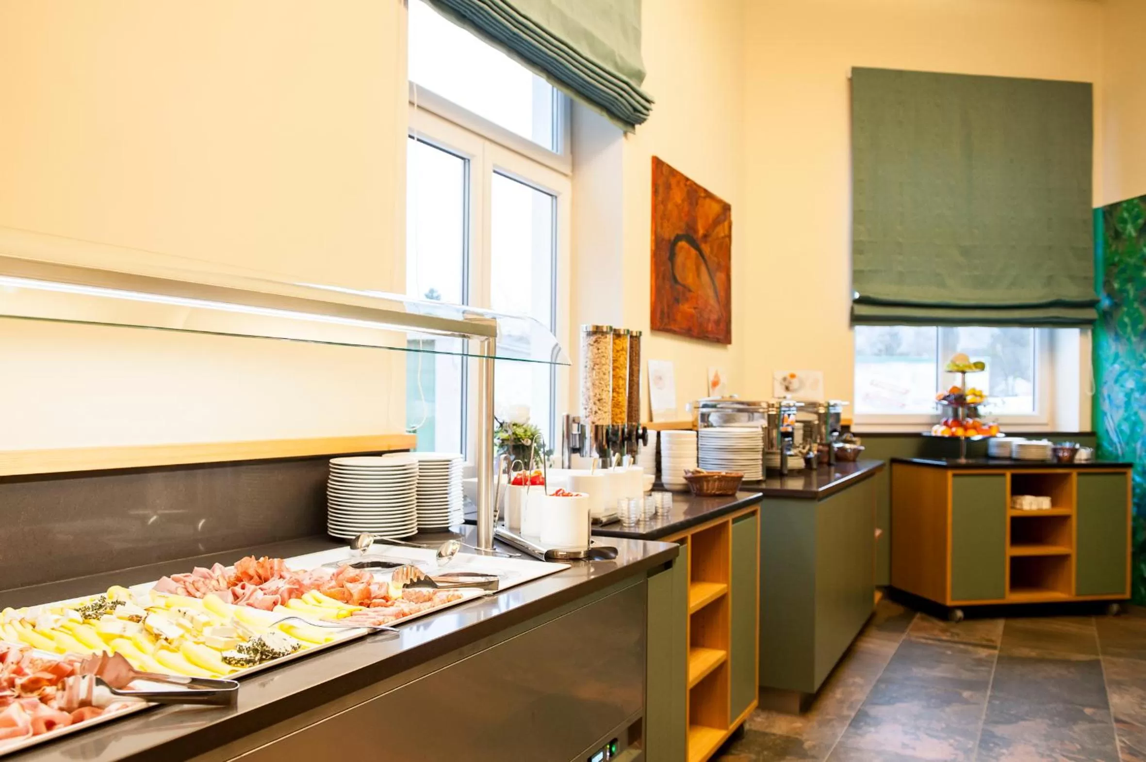 Breakfast, Kitchen/Kitchenette in Hotel Guidassoni
