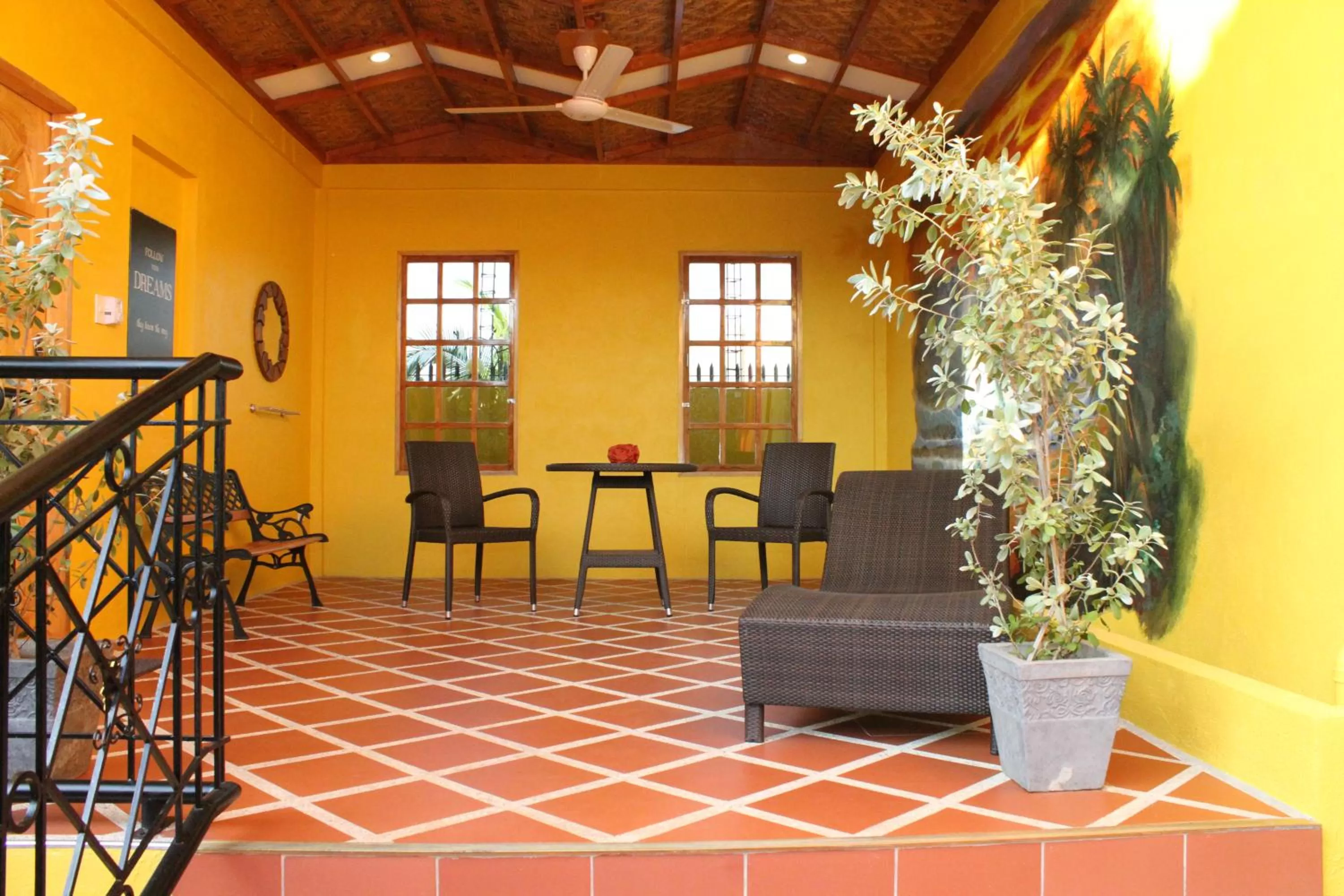 Balcony/Terrace in Alona's Coral Garden Resort (Adult-Only)