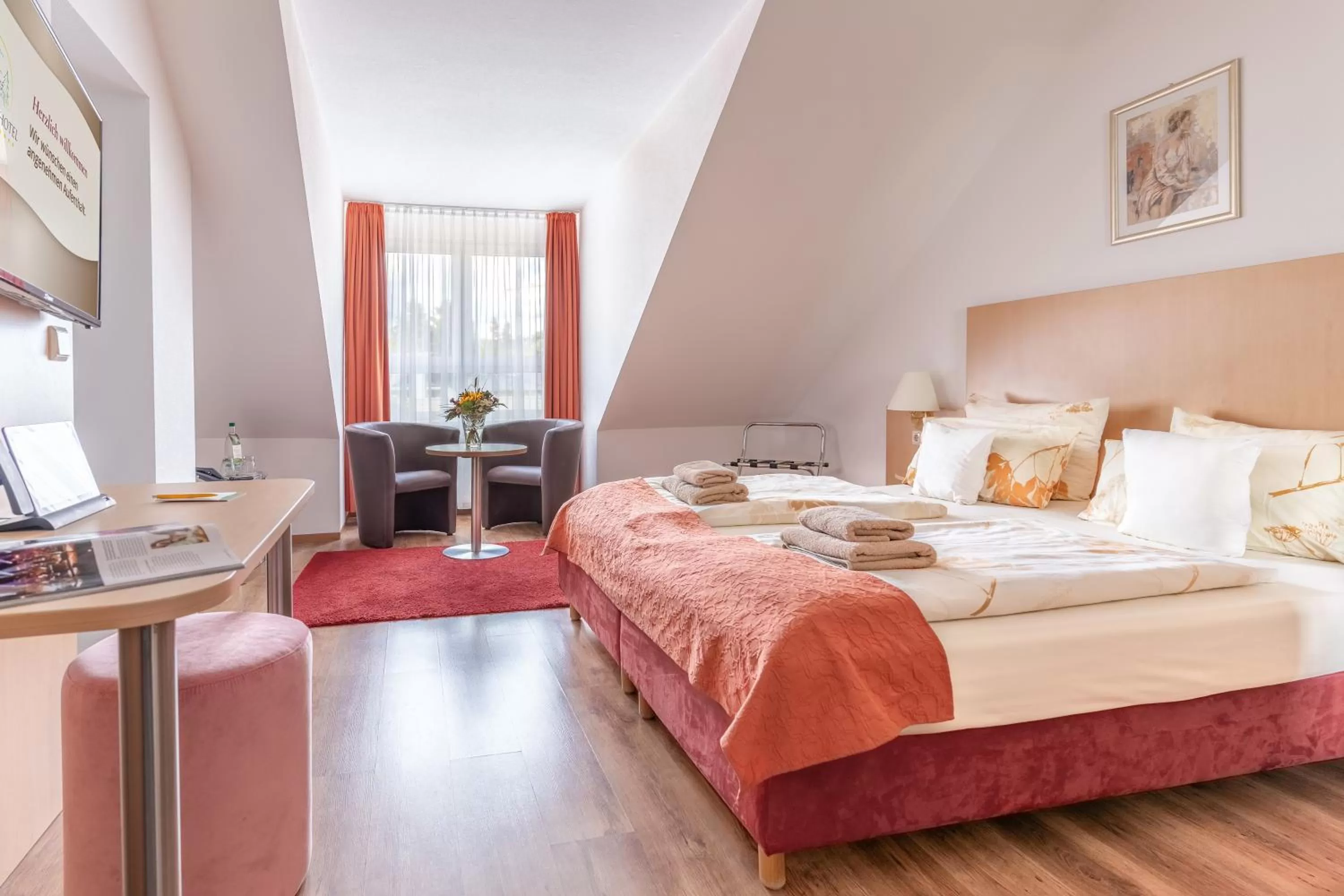 Photo of the whole room, Bed in Schlossberghotel Oberhof