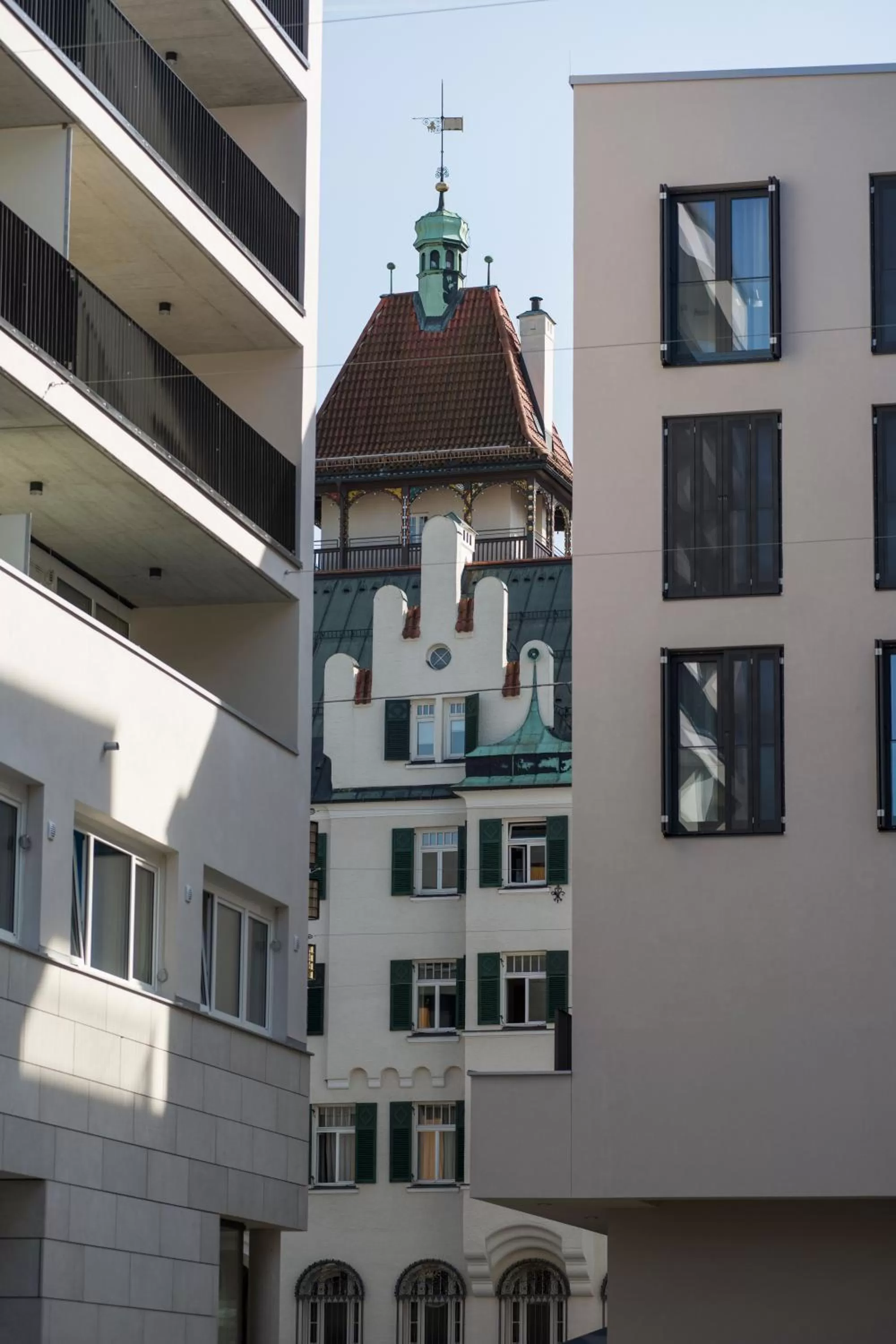 Property Building in Private Living Apartments