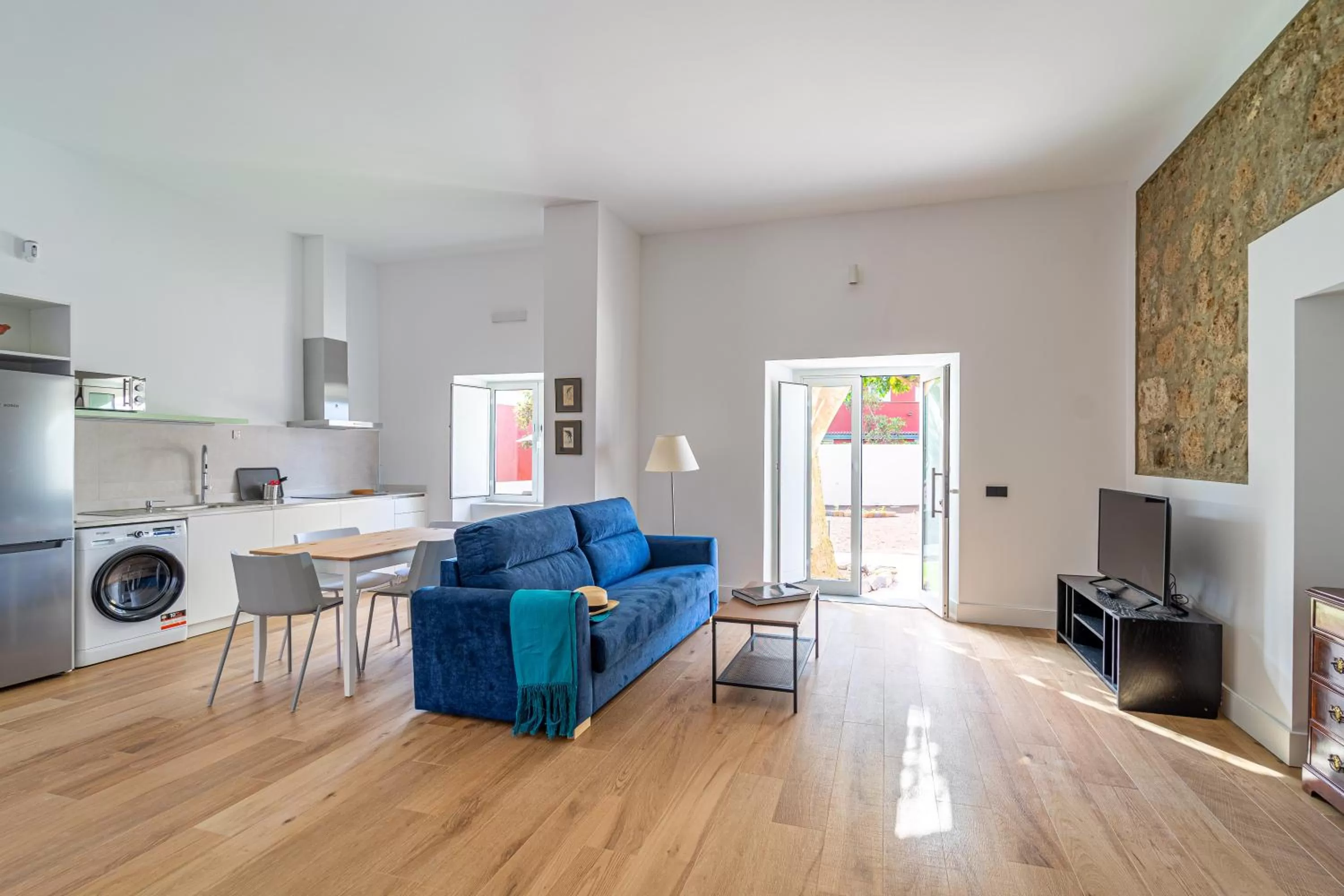 Living room in Albor Suites