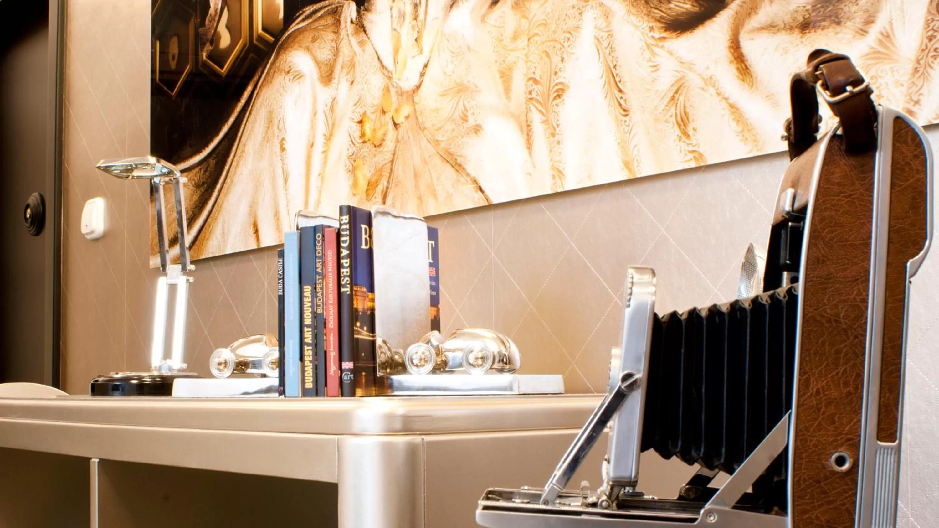 Decorative detail in Milford Suites Budapest