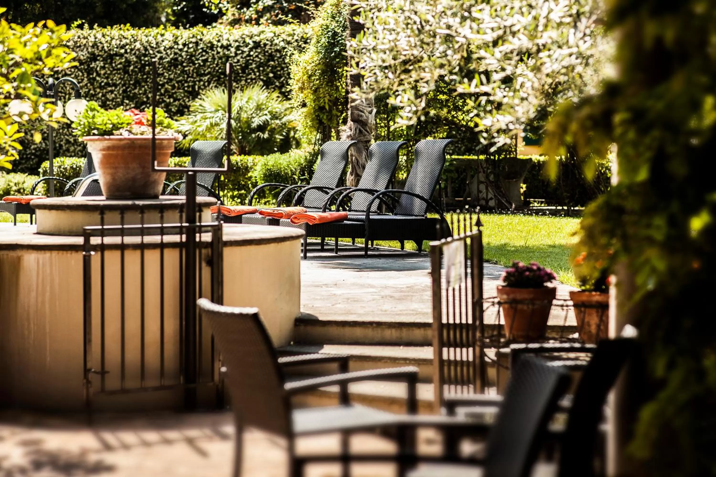 Garden in Villa Royal