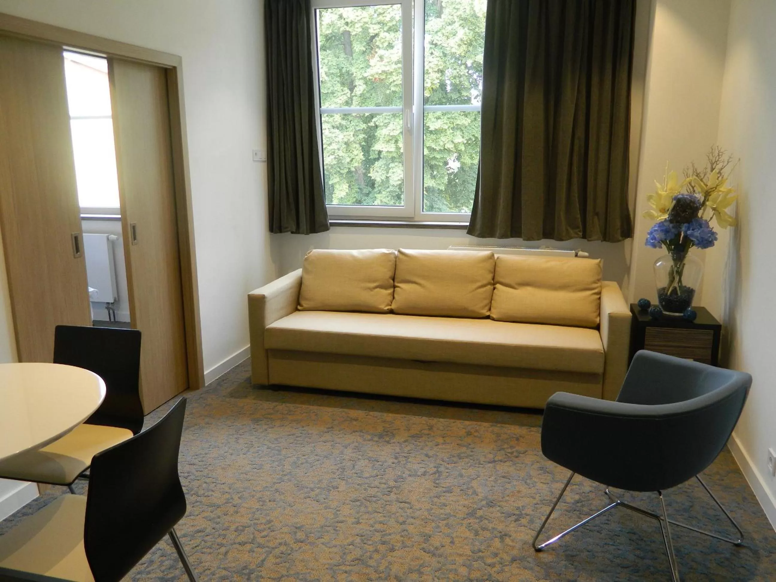 Seating area in Hotel Bílý Páv