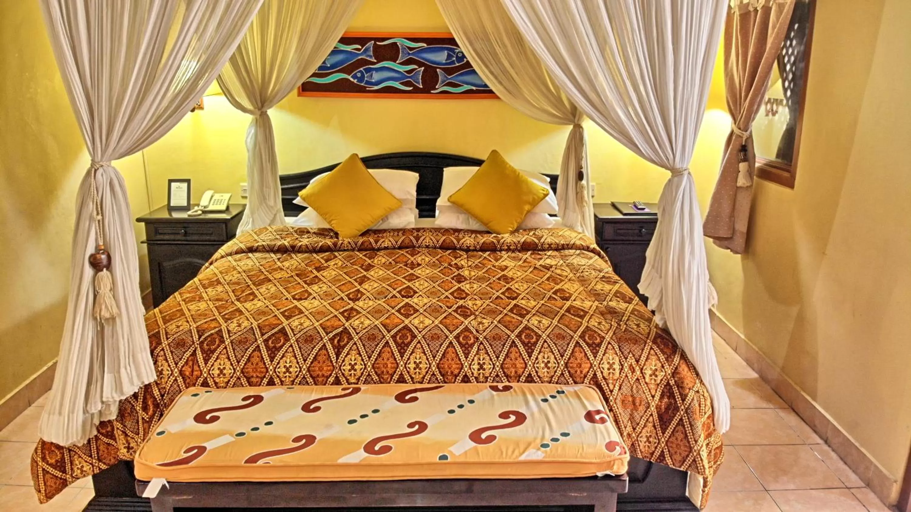 Bed in Masainn Hotel Kuta