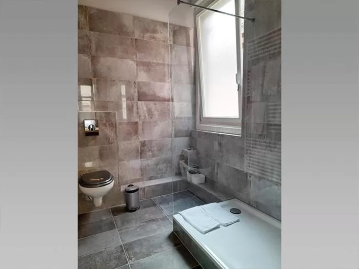 Bathroom in Hotel Blüchertal