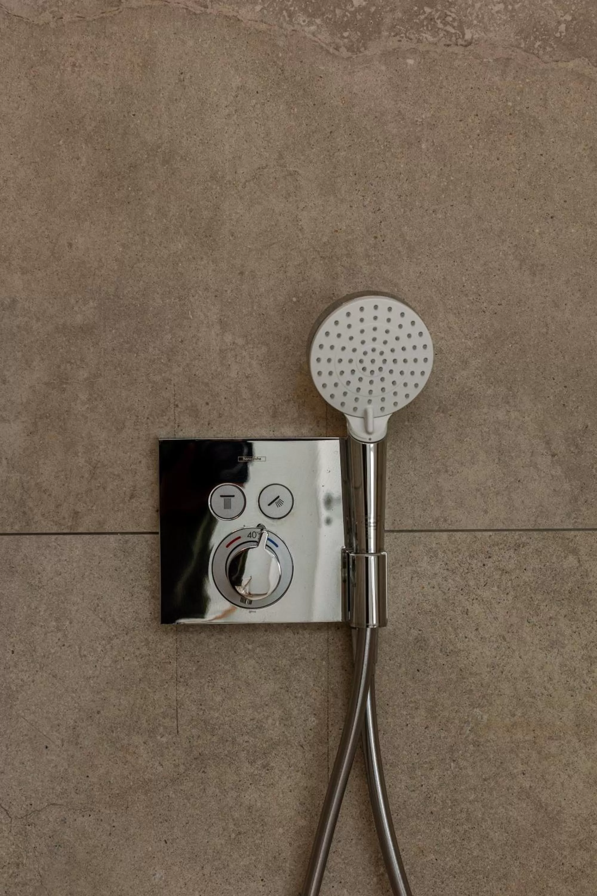 Shower in Whaaw Westende-bad