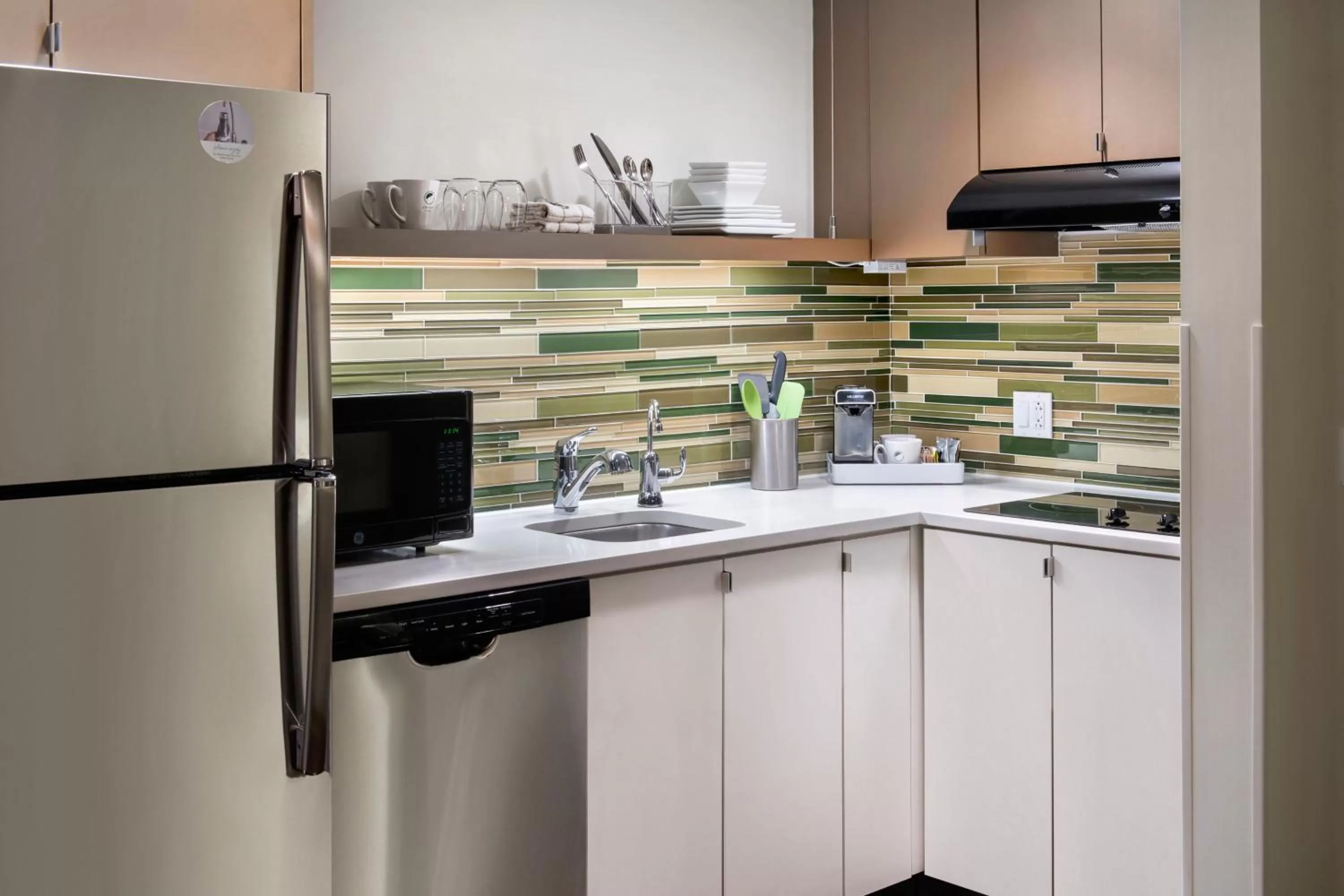 Kitchen or kitchenette in Element Boston Seaport District