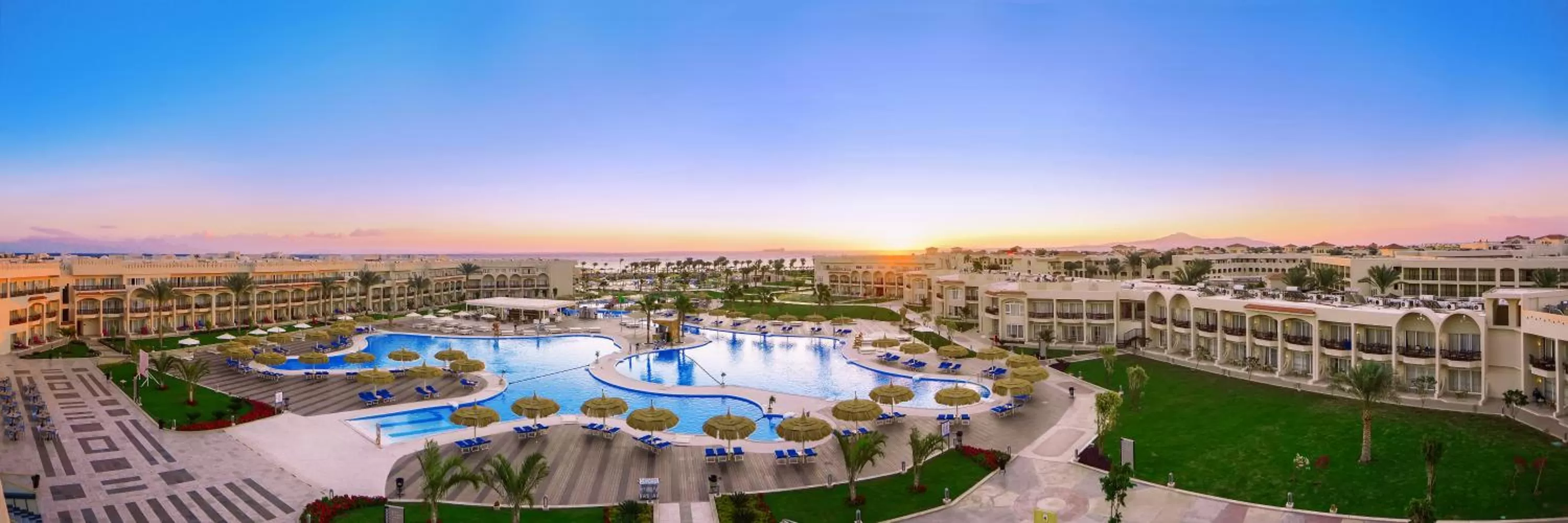 Bird's eye view in Pickalbatros Royal Moderna Sharm "Aqua Park"- All inclusive
