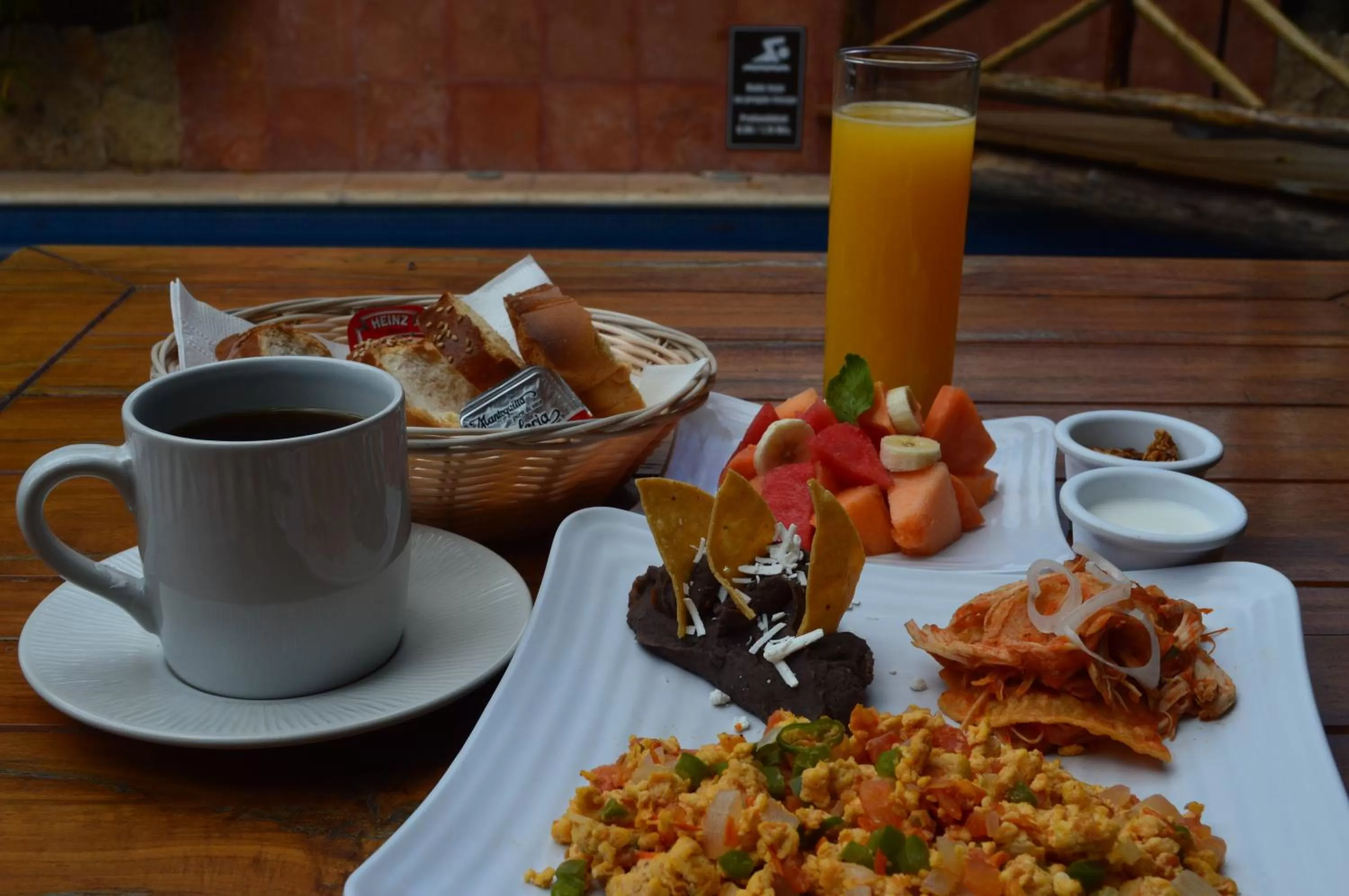 Breakfast in Hotel Casa San Juan