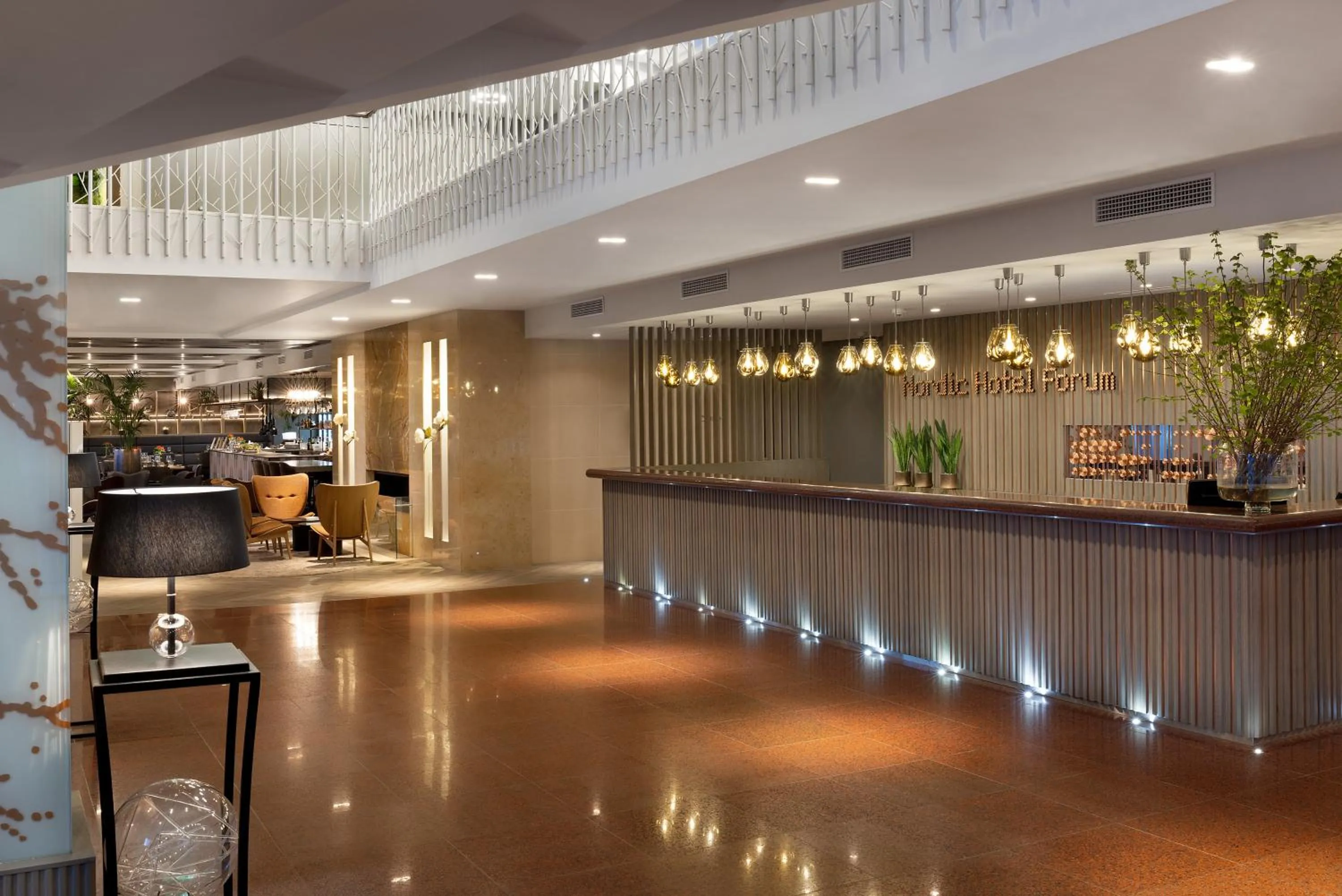 Lobby or reception in Nordic Hotel Forum