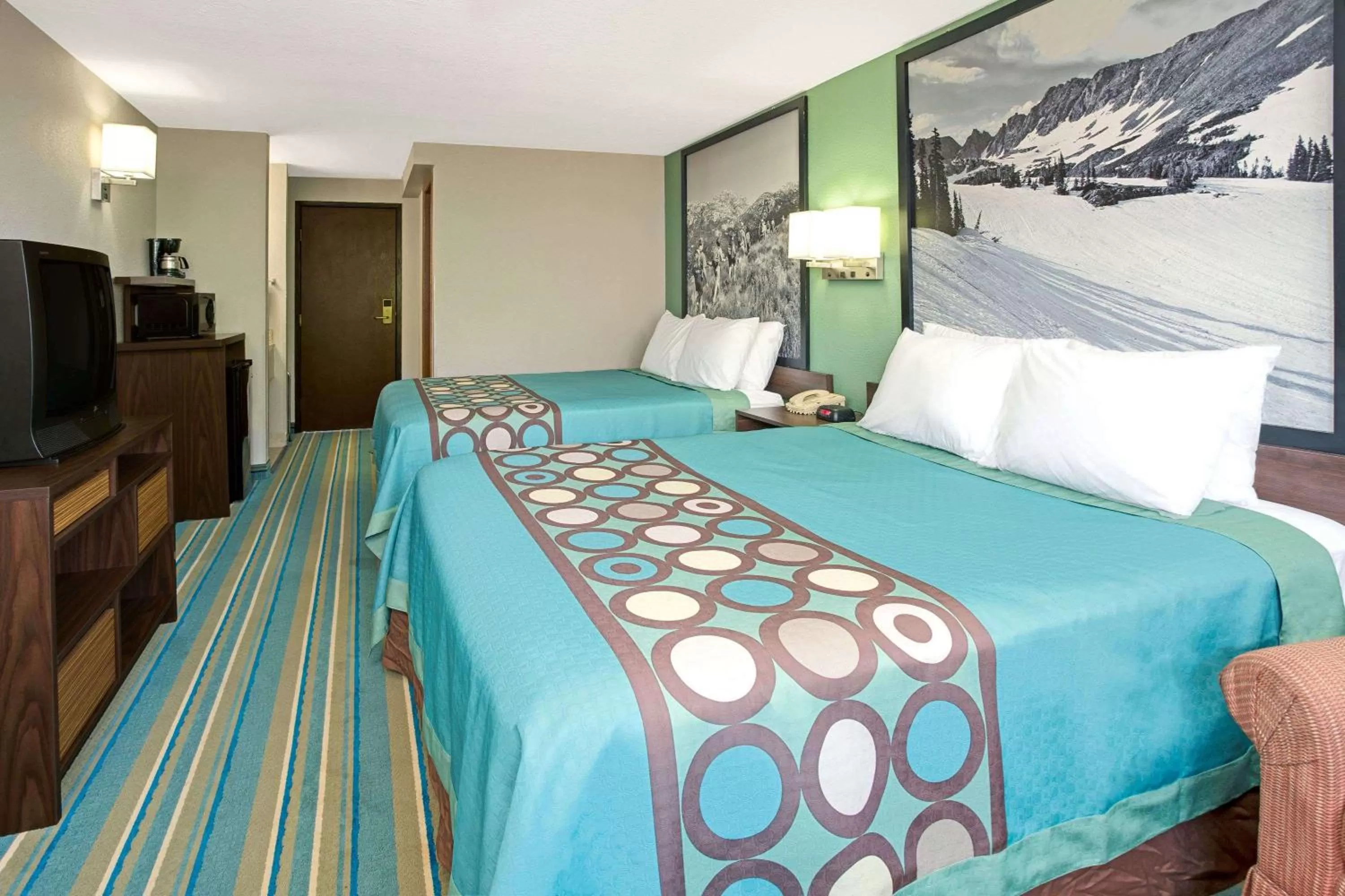 On site, Bed in Super 8 by Wyndham Denver Stapleton