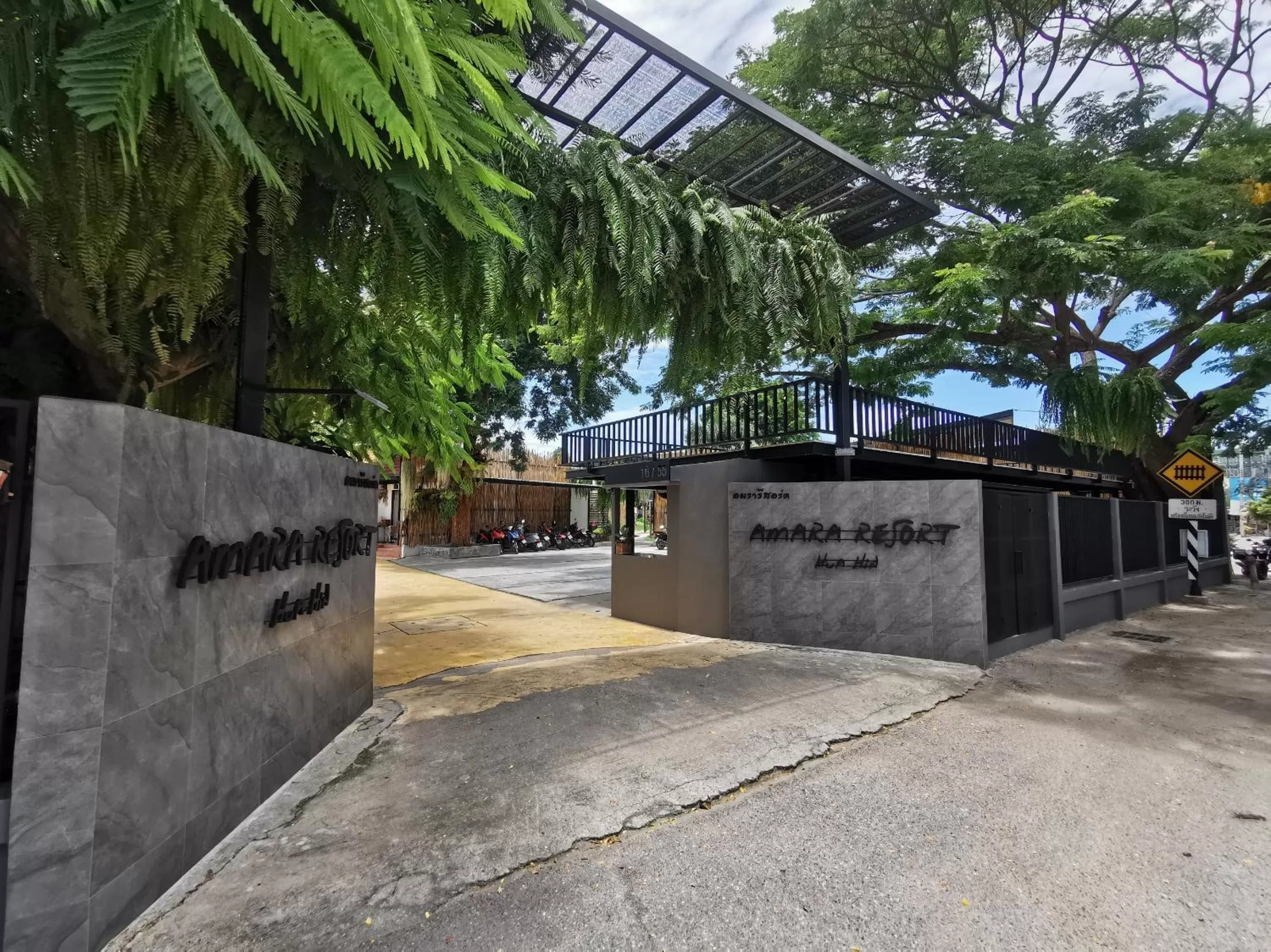 Property building, Property Logo/Sign in Amara Resort Hua Hin