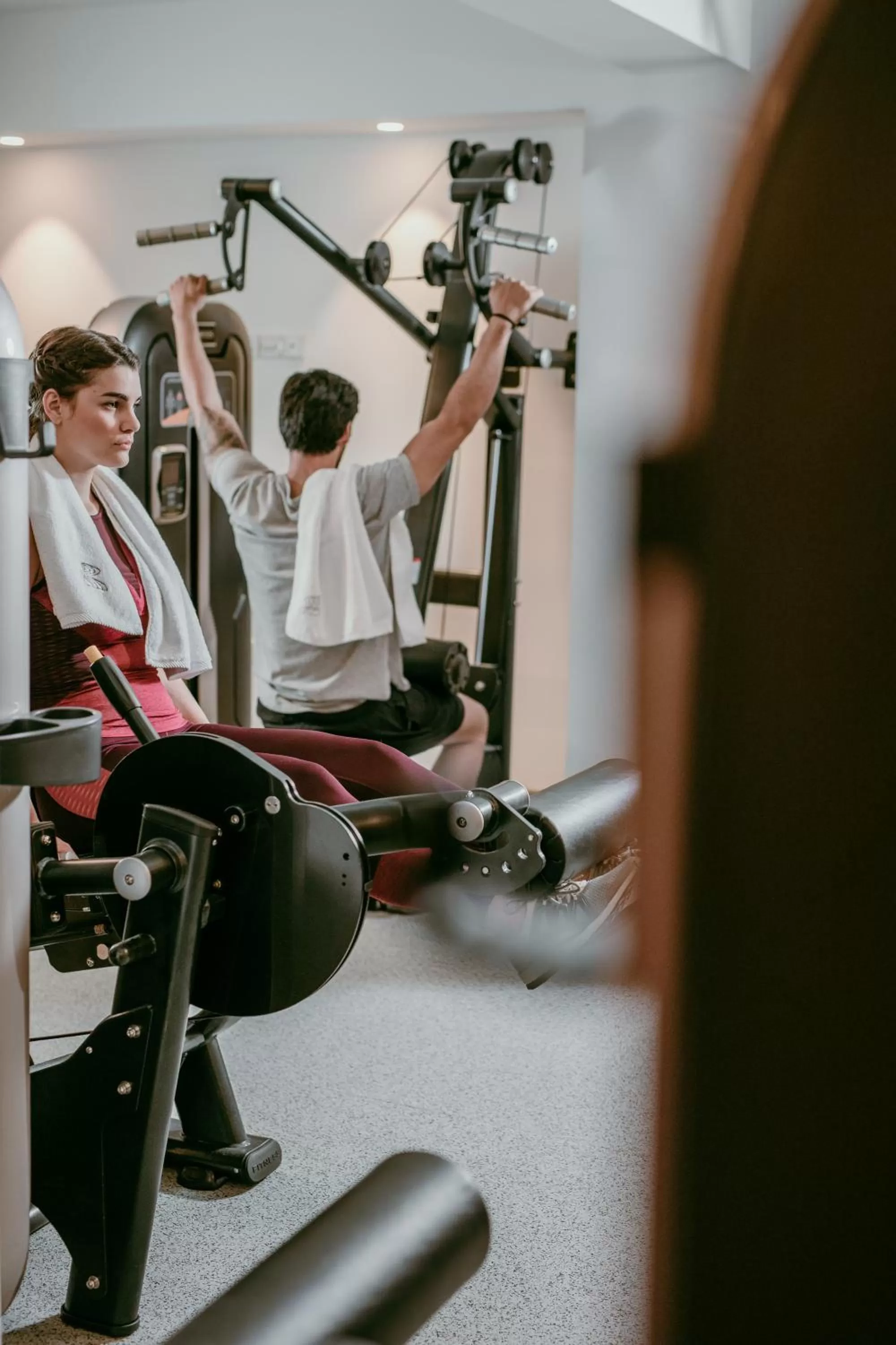 Fitness centre/facilities in Lebay Beach Hotel