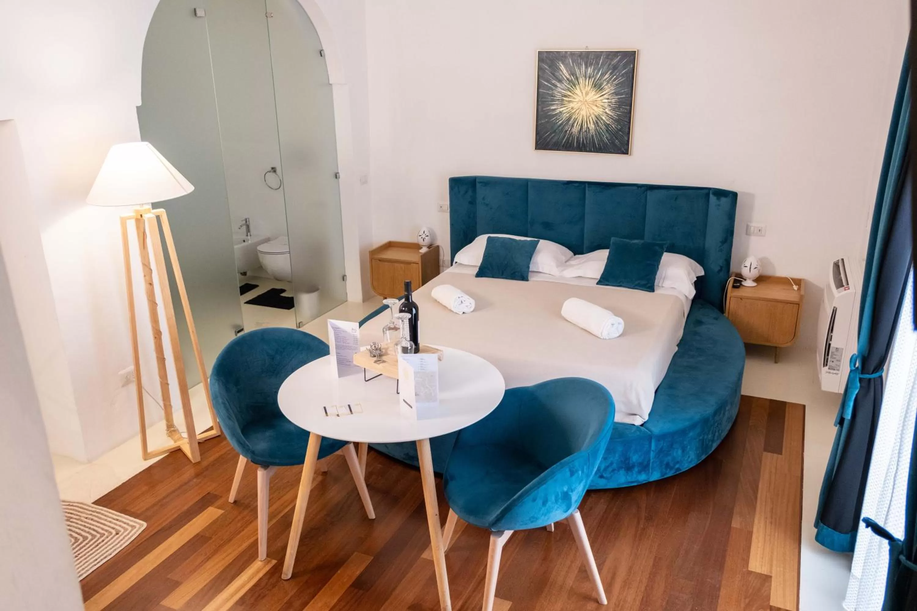 Bed in Dama Bianca Boutique Hotel Ostuni