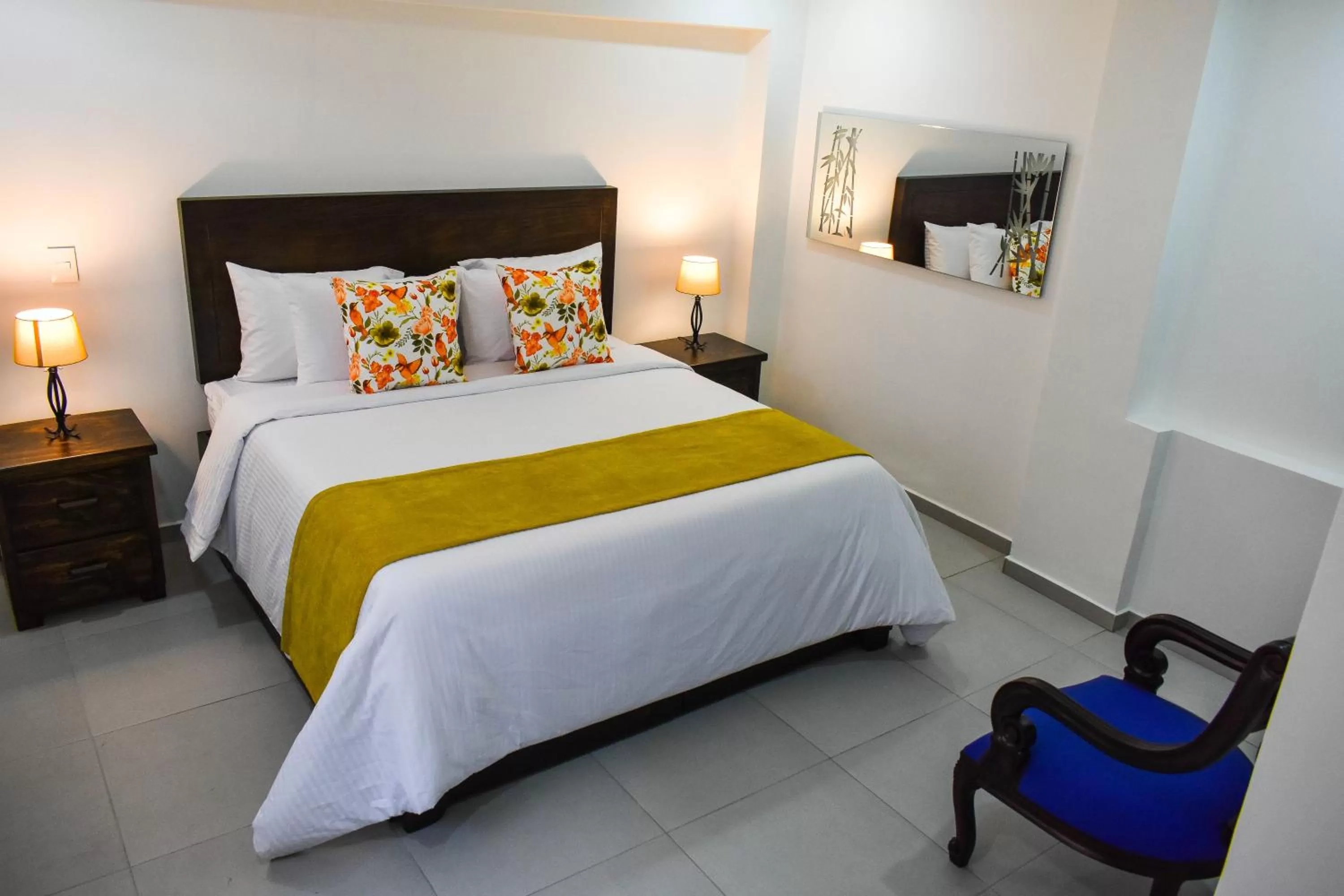 Photo of the whole room, Bed in Guaduales Ecohotel