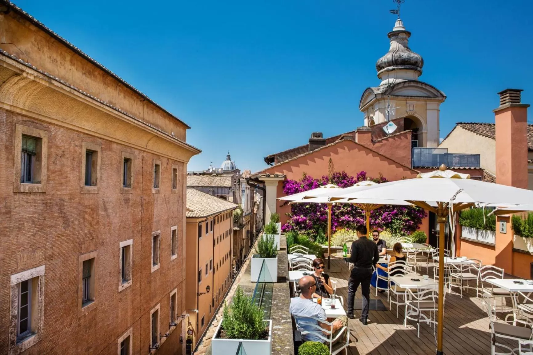 Balcony/Terrace in DOM Hotel Roma - Preferred Hotels & Resorts