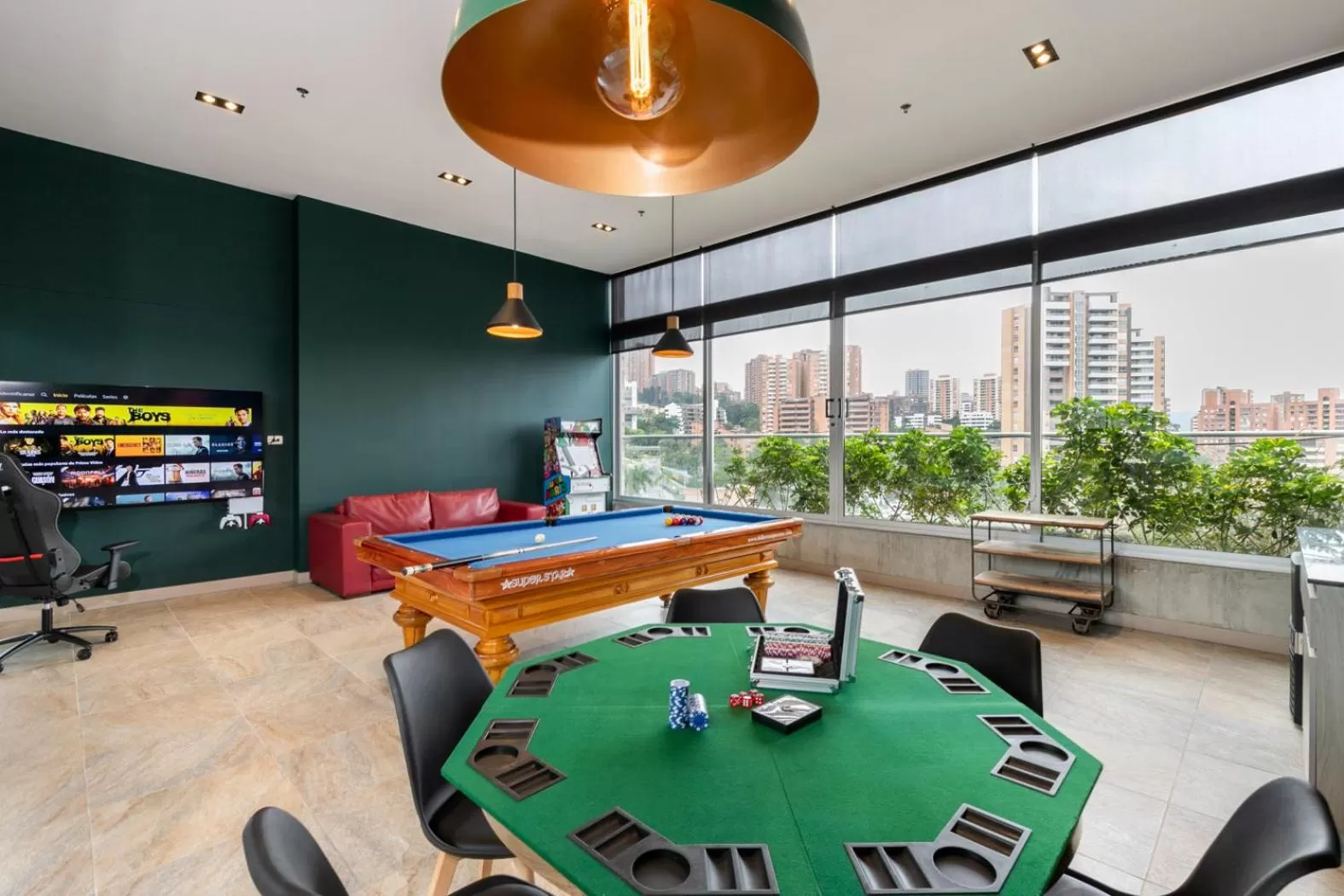 Game Room in Soul Lifestyle Hotel