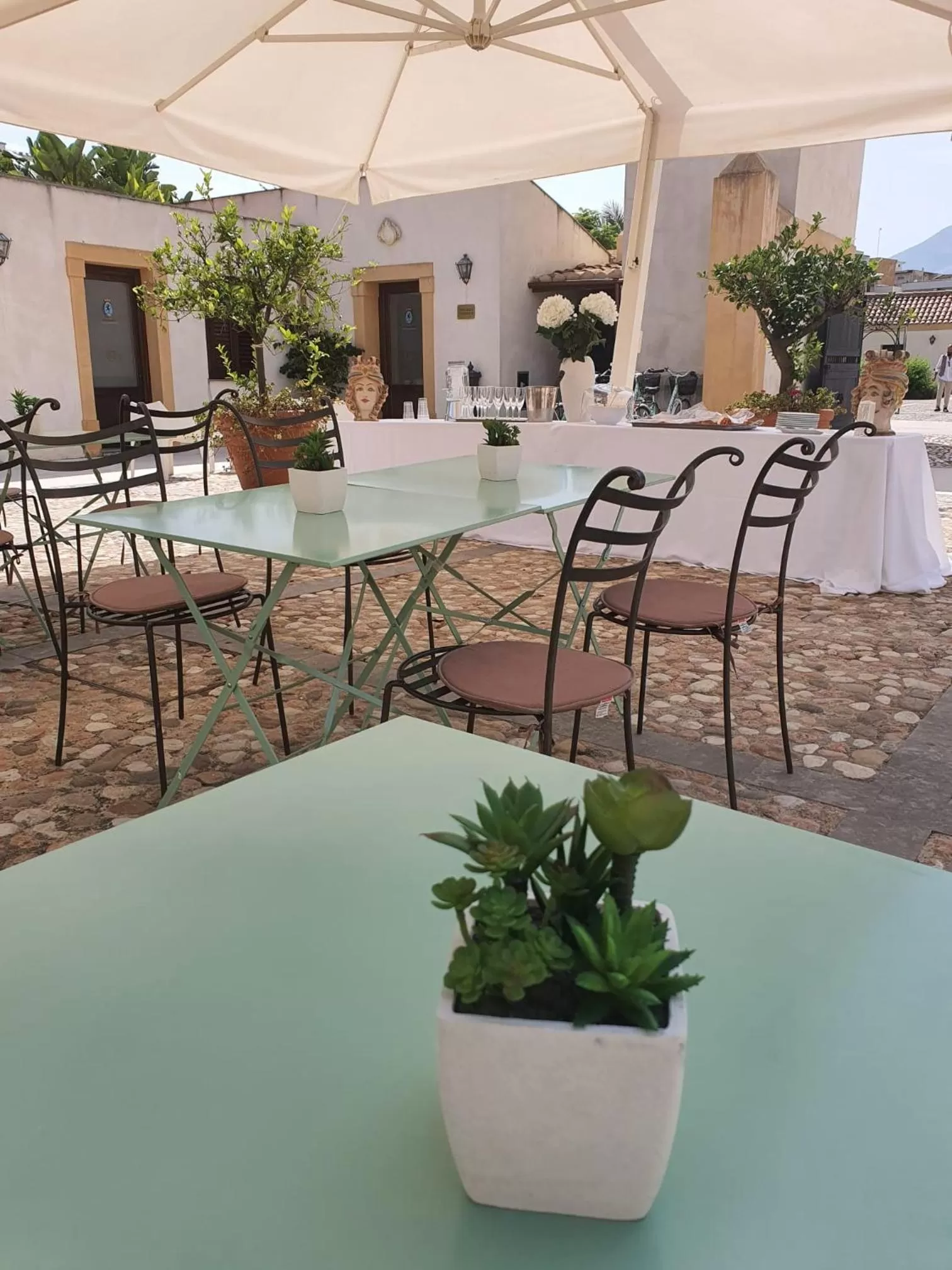 Patio in Villa Lampedusa