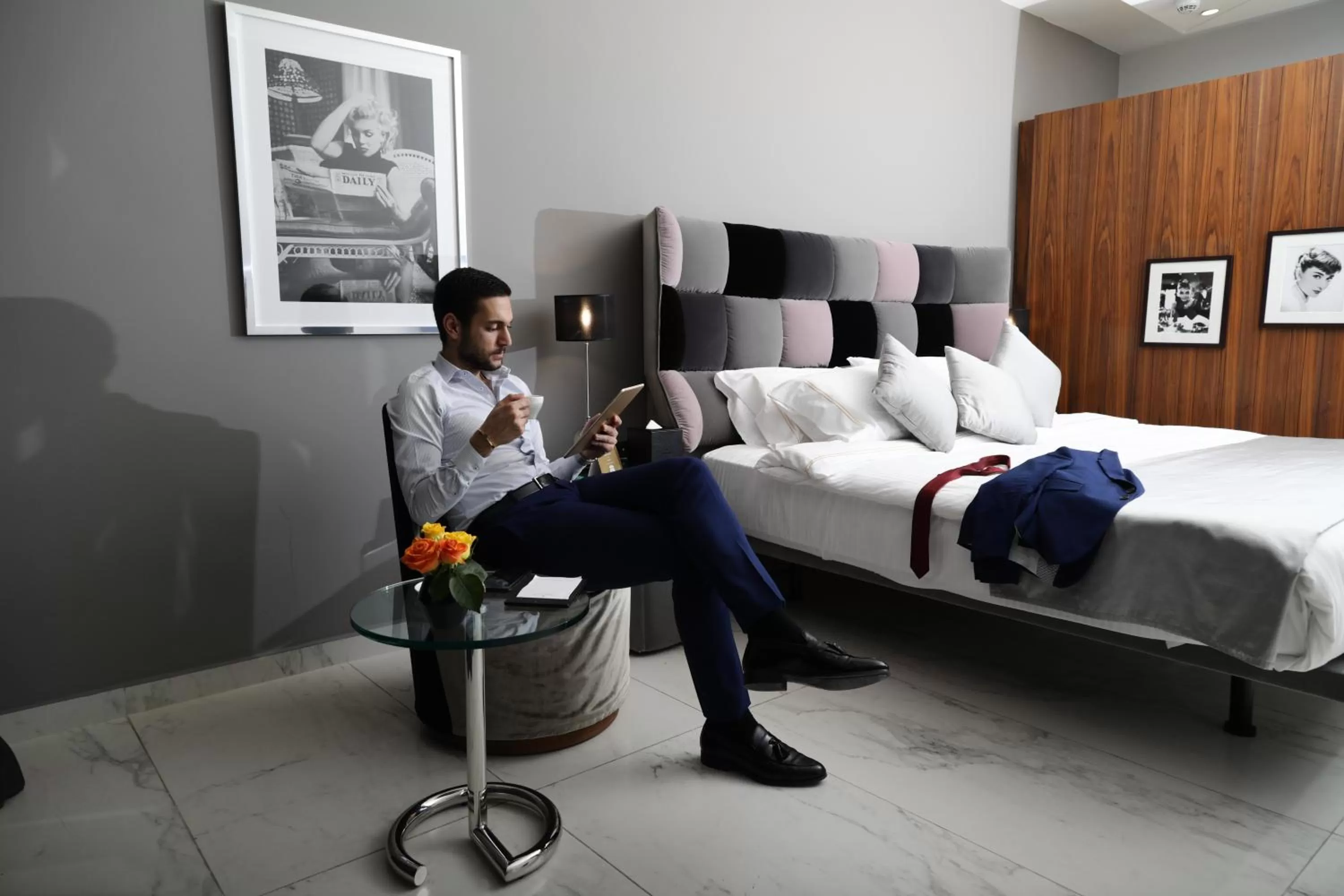 People, Bed in Royal Tulip Achrafieh