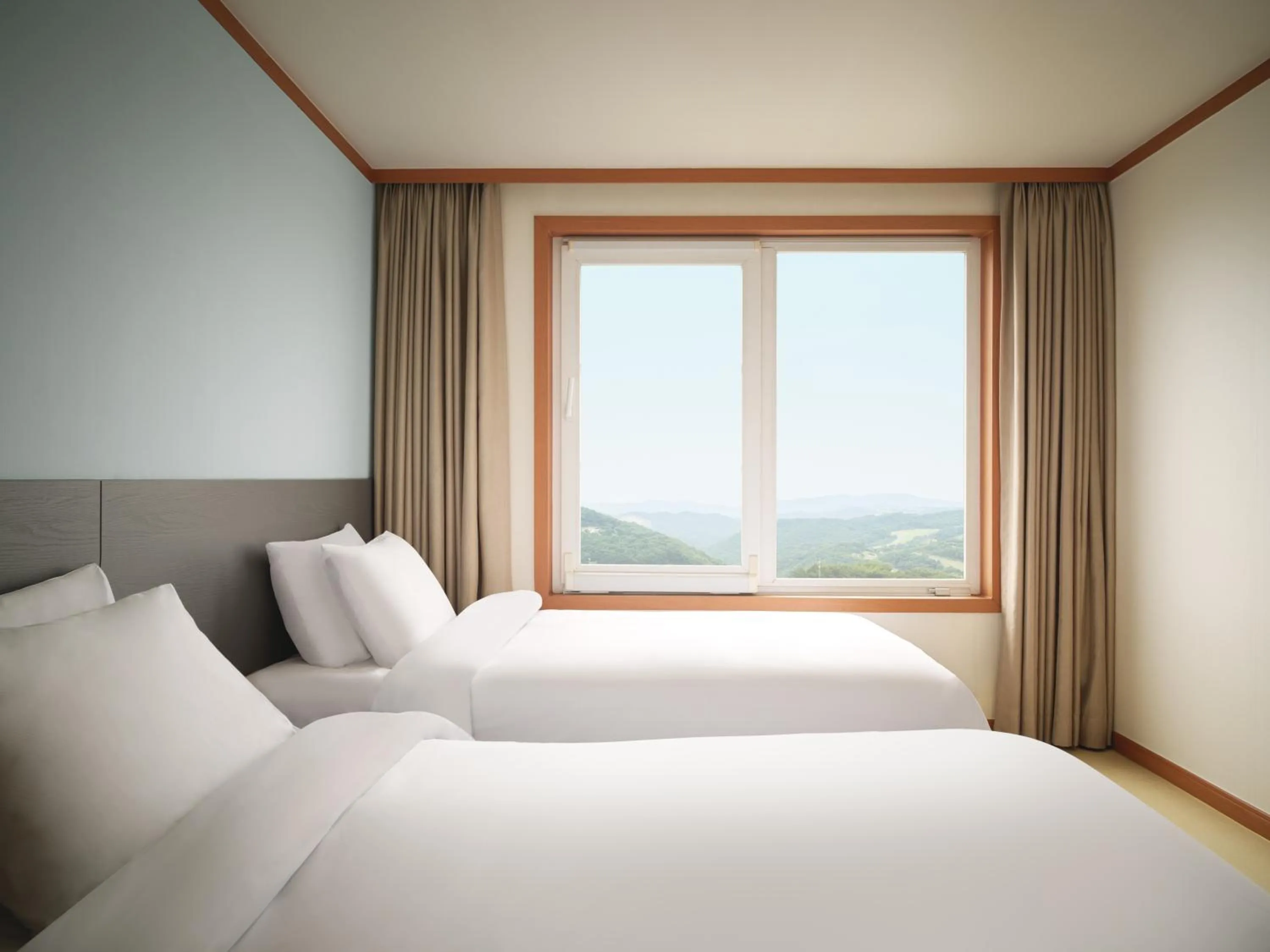 Bedroom, Bed in Gyeongju Mauna Ocean Resort