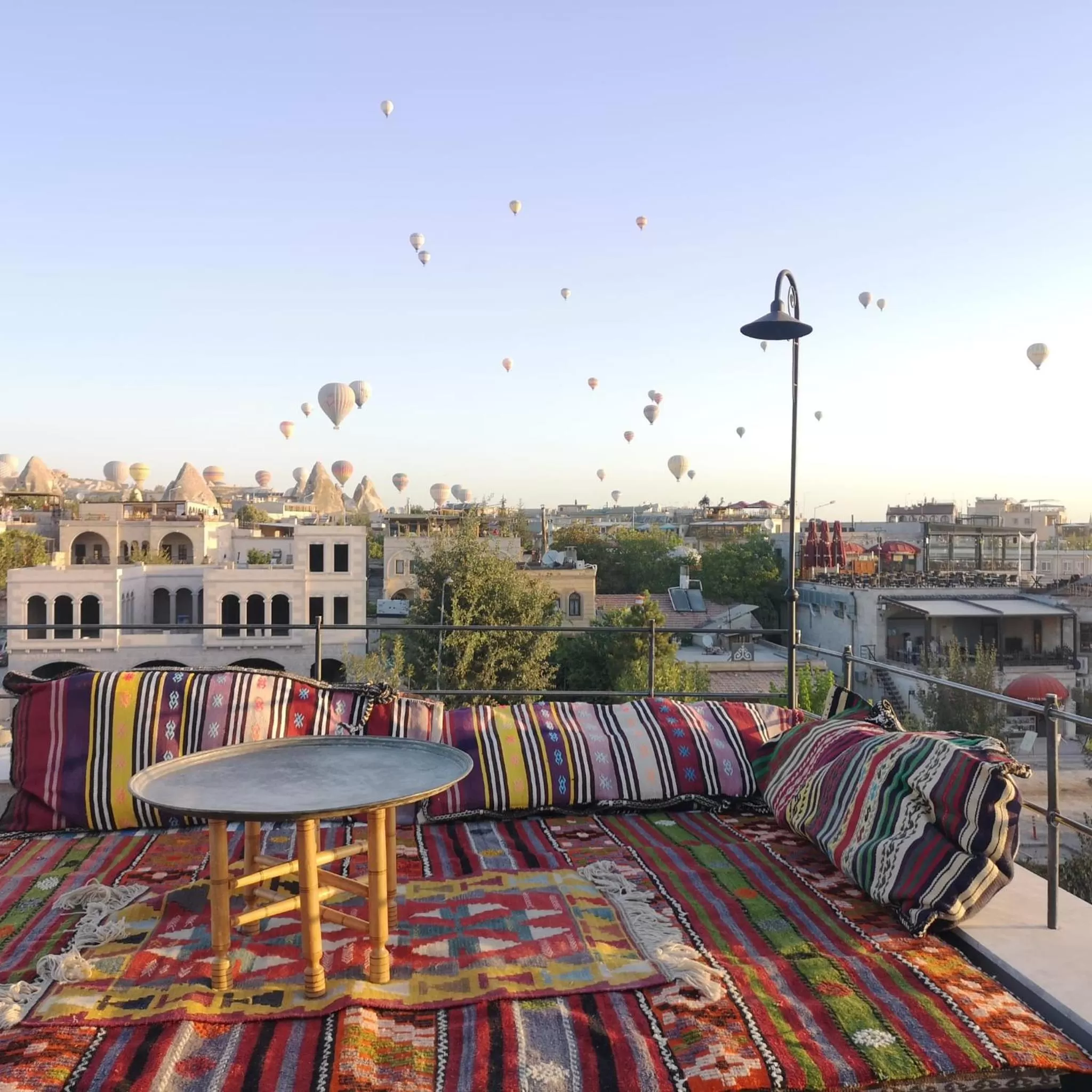 Balcony/Terrace in Azalea Terrace Cave Hotel
