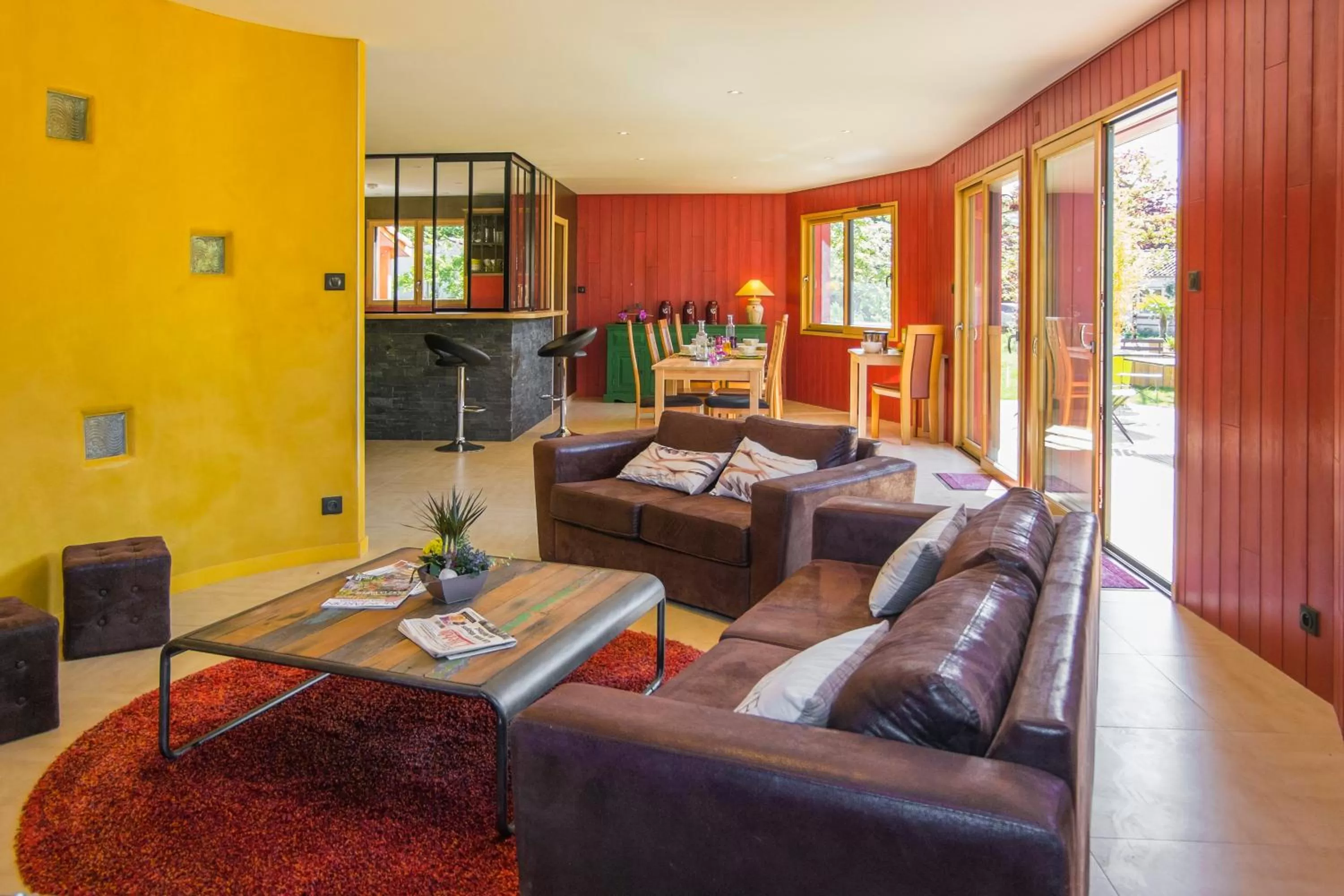 Communal lounge/ TV room in Homgaïa chambres d'hôtes