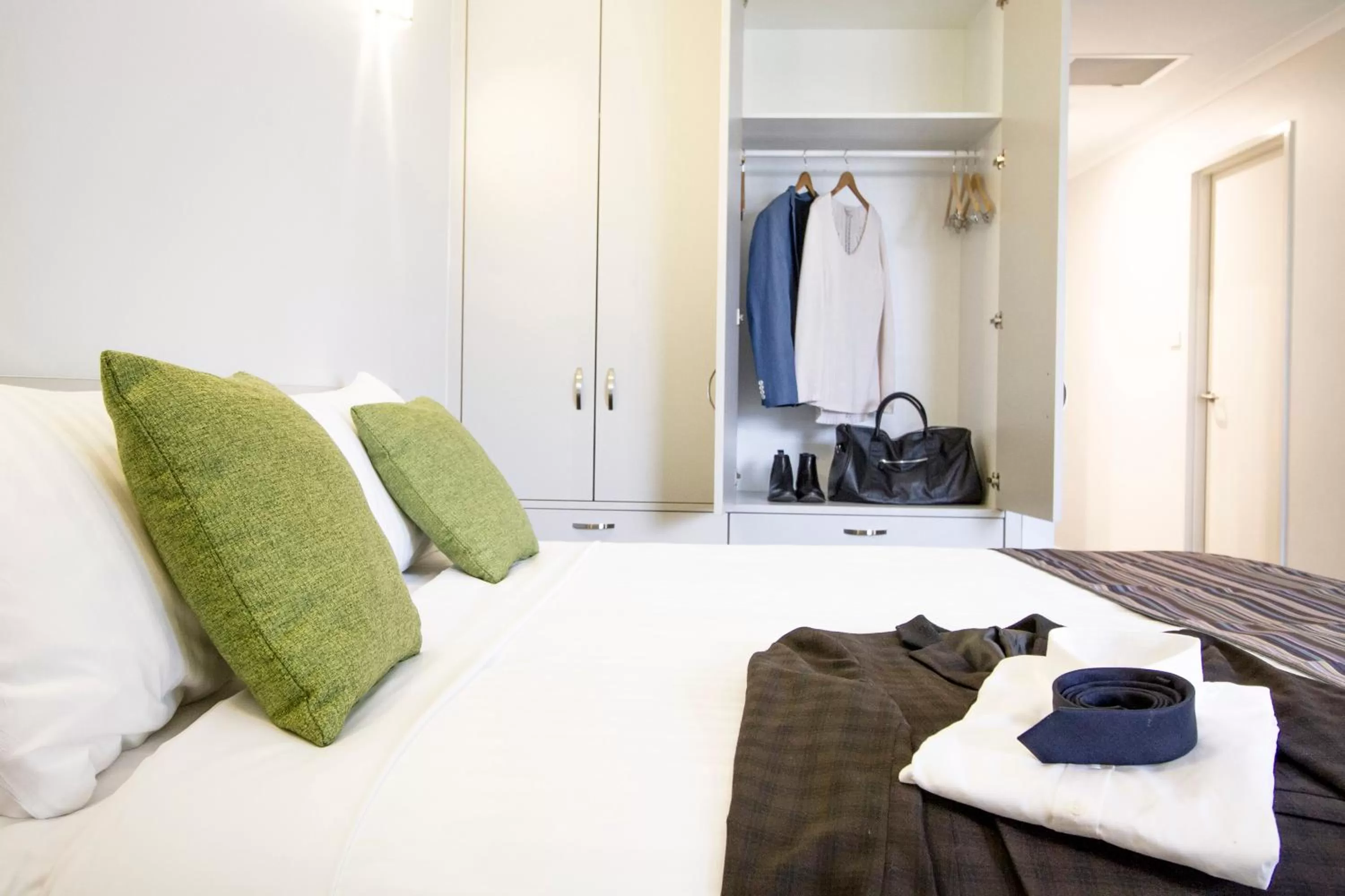 Bed in Abode Narrabundah