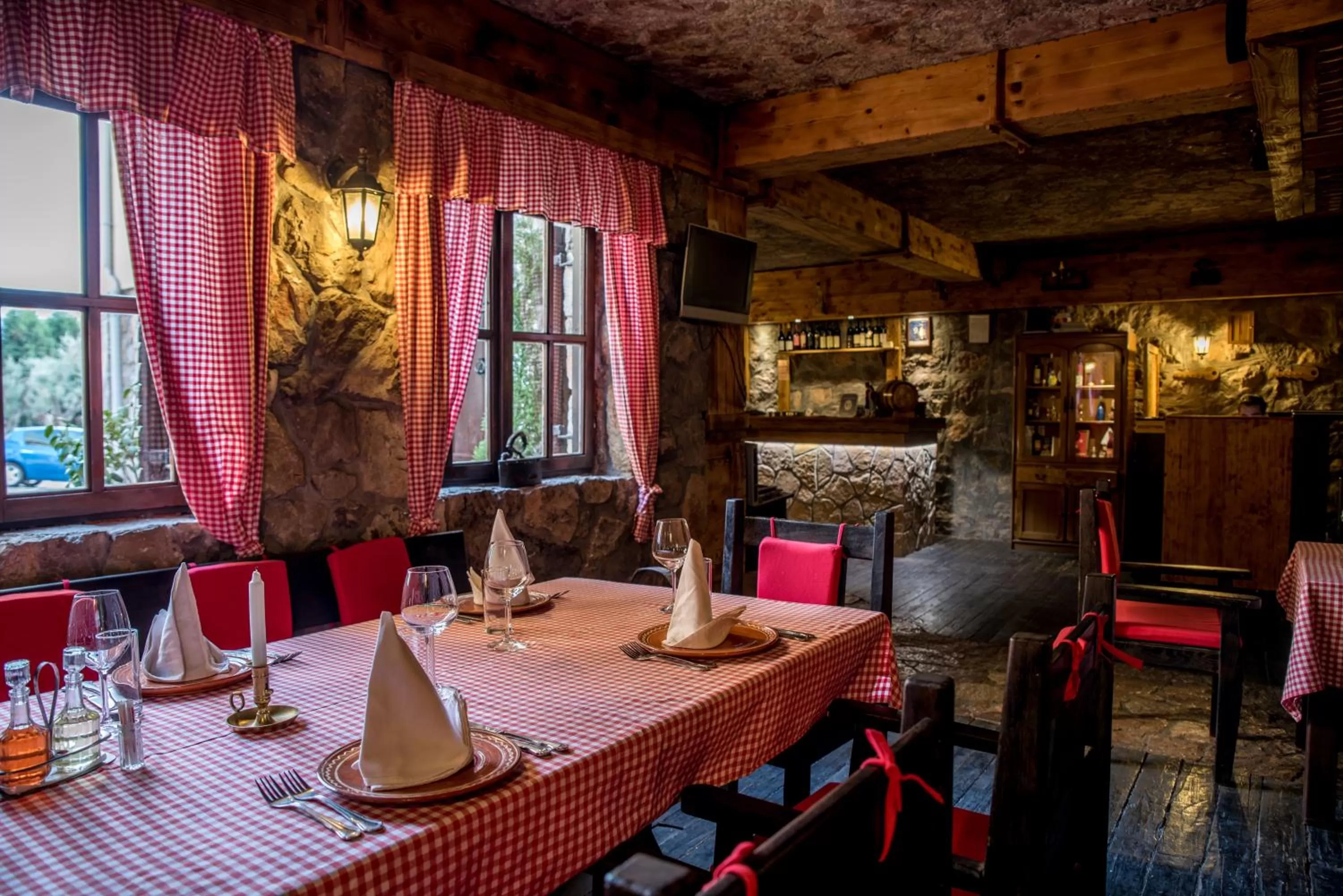 Decorative detail in Hotel Crnogorska Kuća