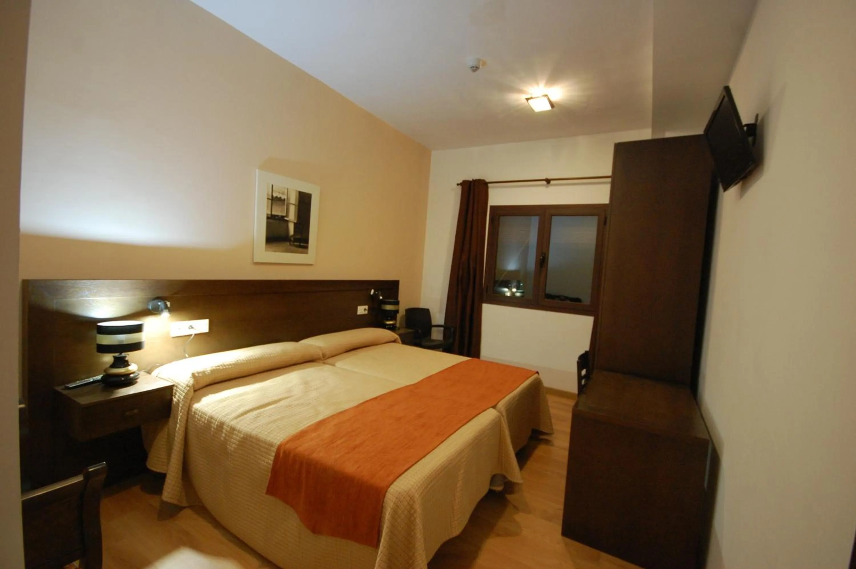 Bed in Hotel Hospederia San Francisco