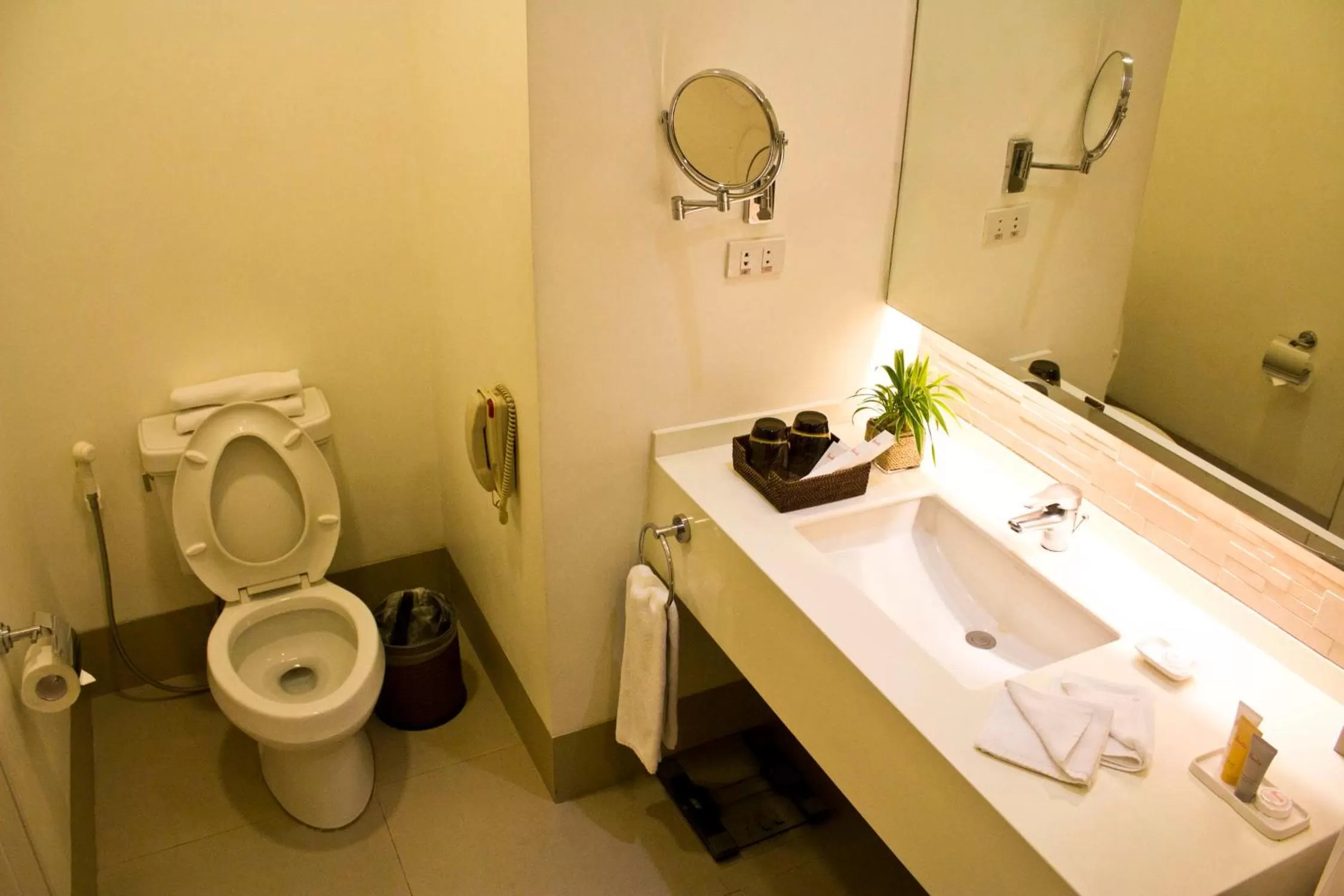 Toilet in Harolds Hotel Cebu