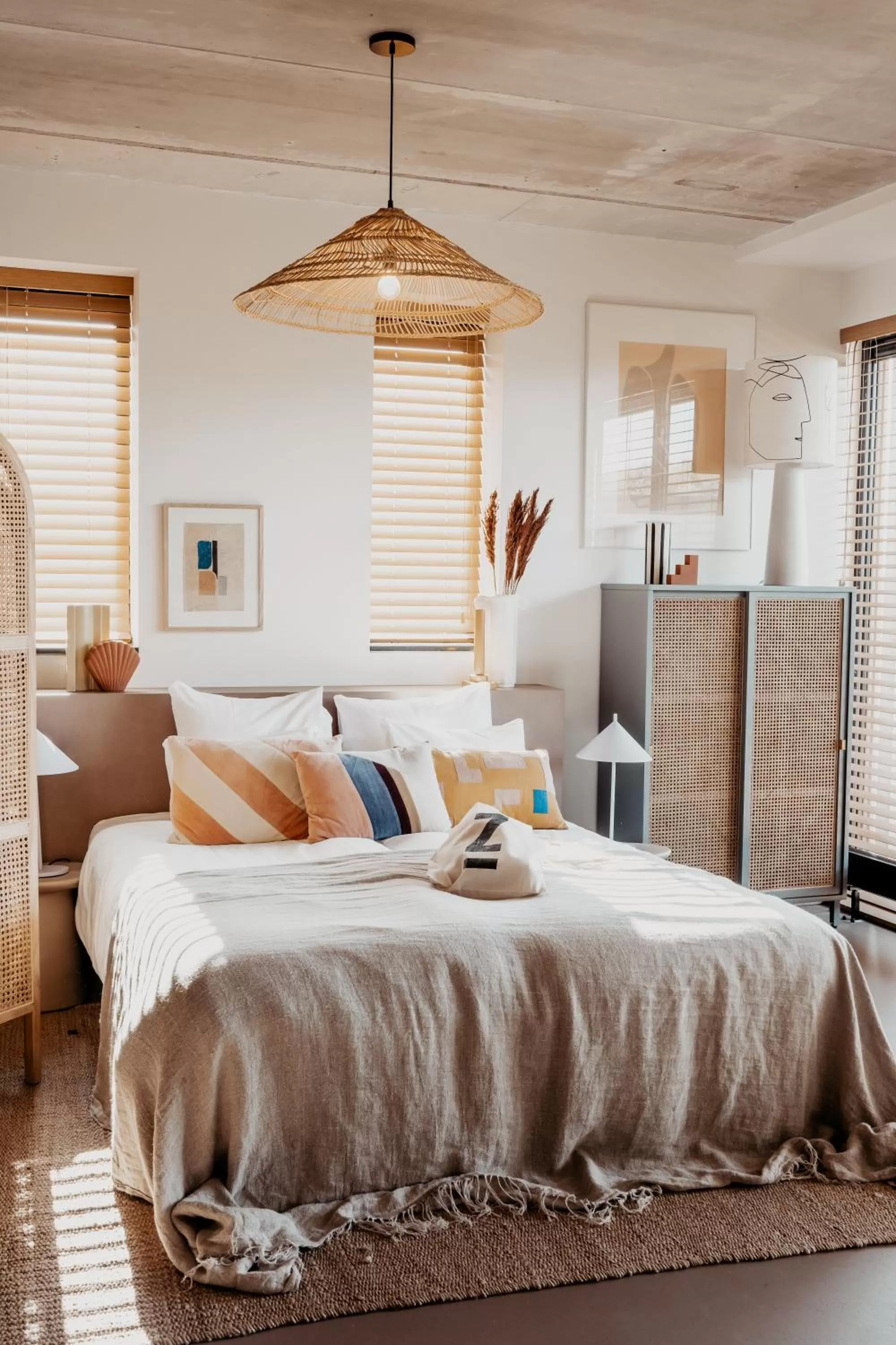 Bedroom, Bed in Strandhotel Zoomers