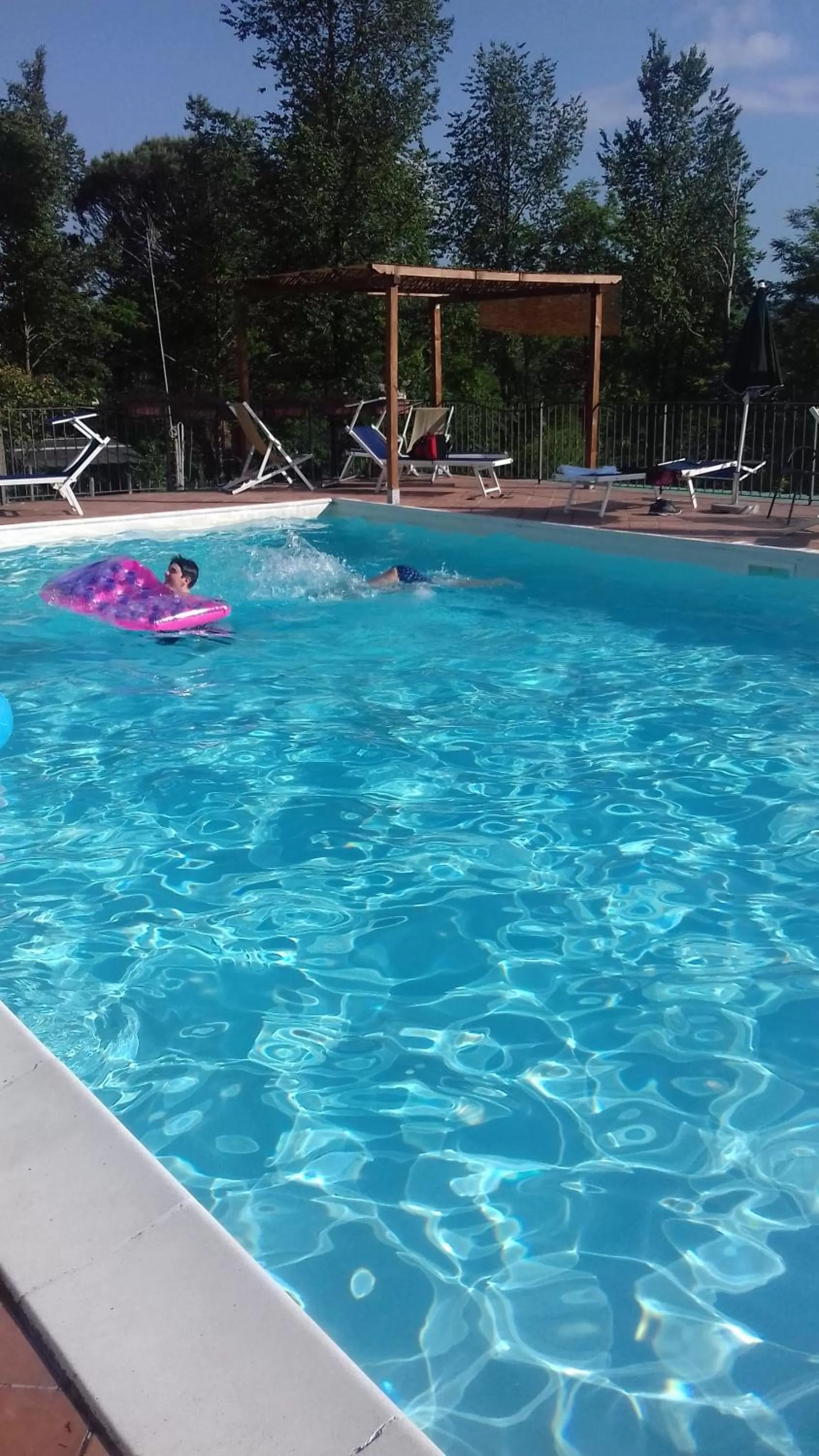 Swimming pool in Villa Belvedere