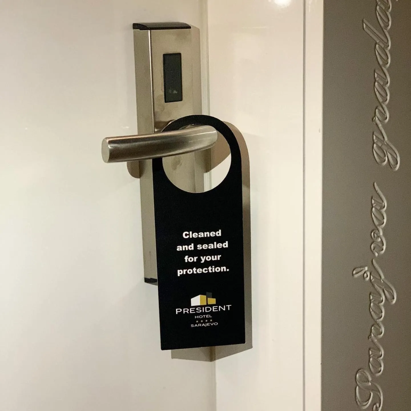 Property logo or sign in Hotel President Sarajevo