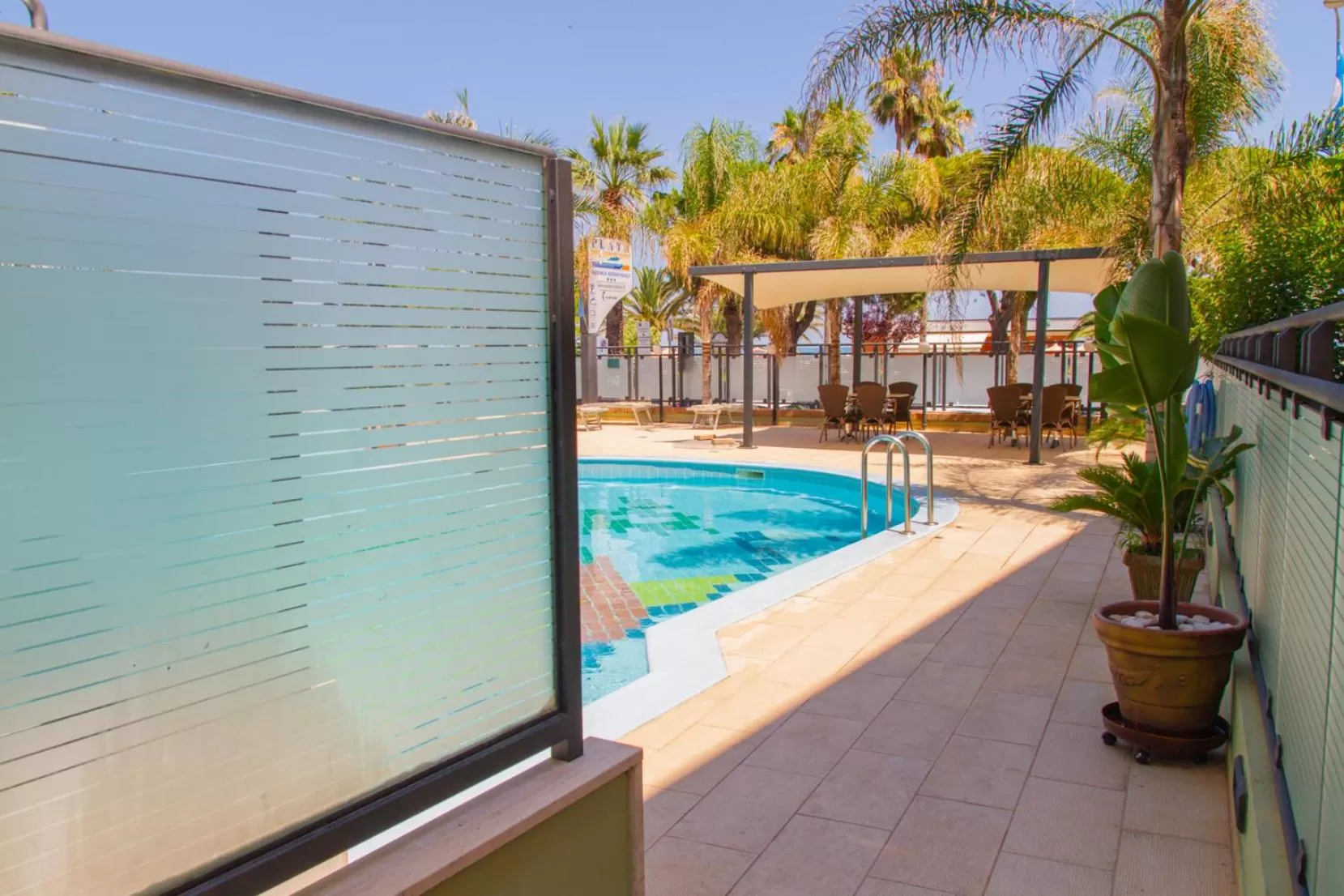 Pool view in Residence Playa