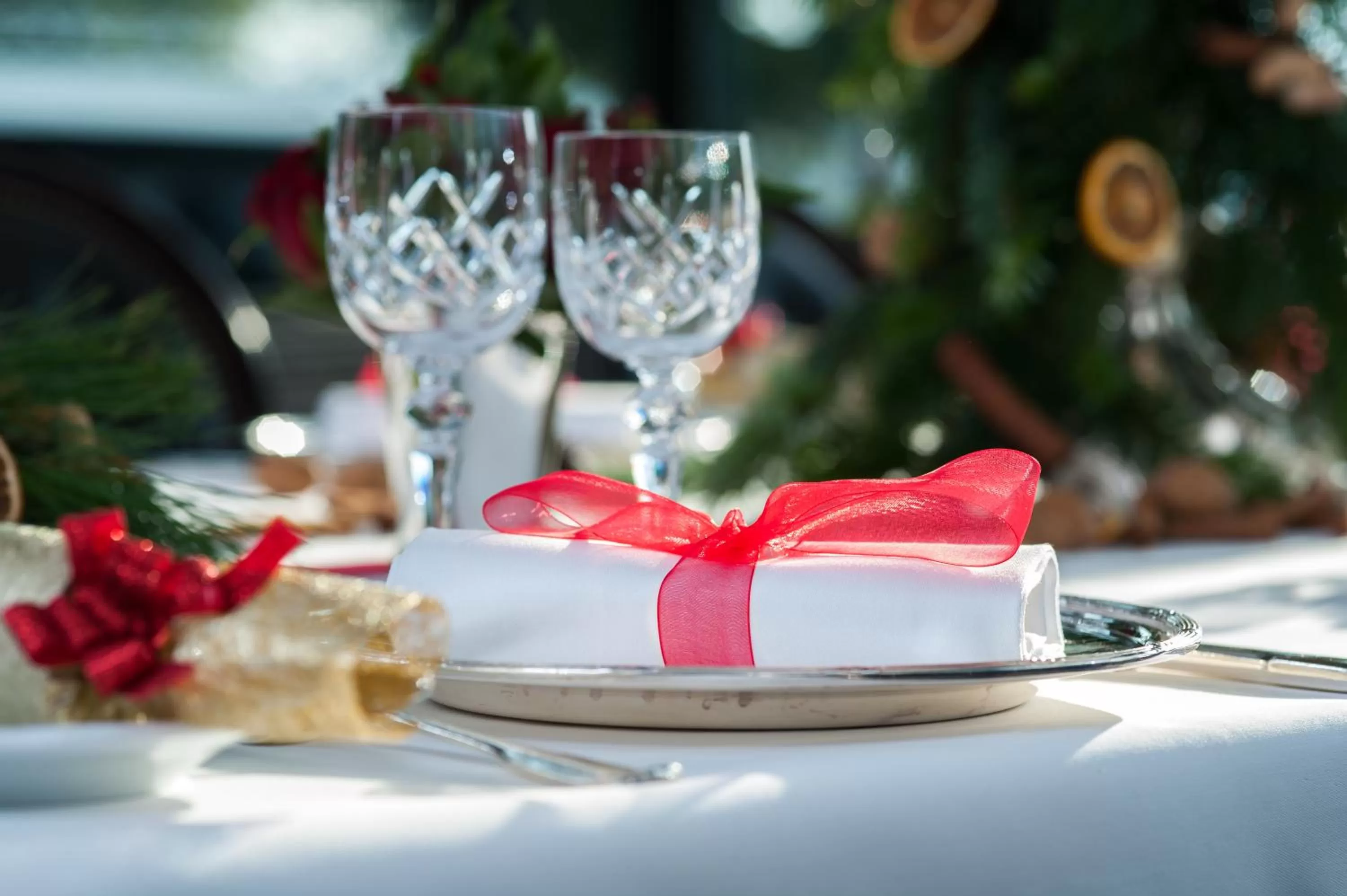 Food and drinks in Hotel d'Angleterre