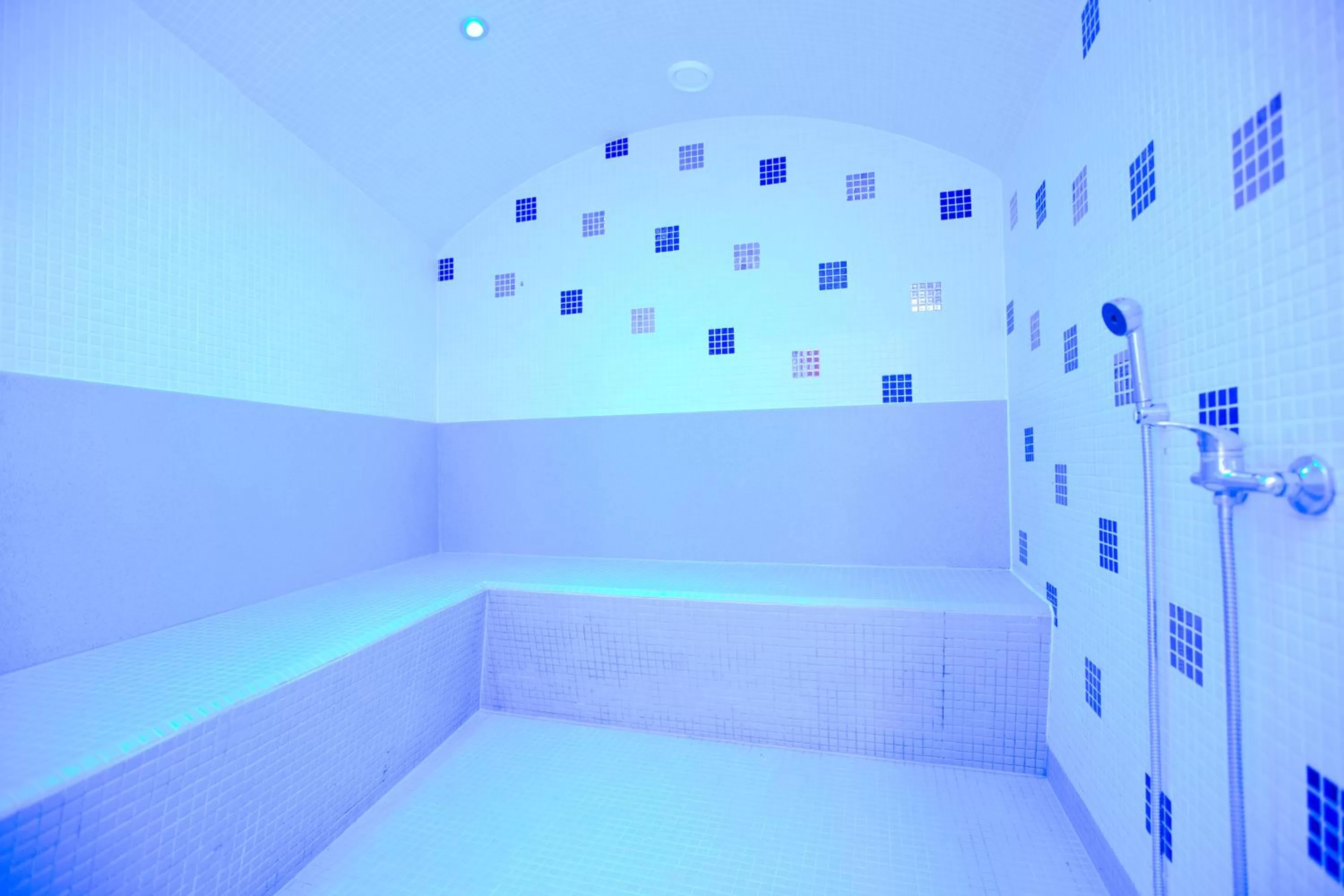 Steam room in Hotel Sigulda