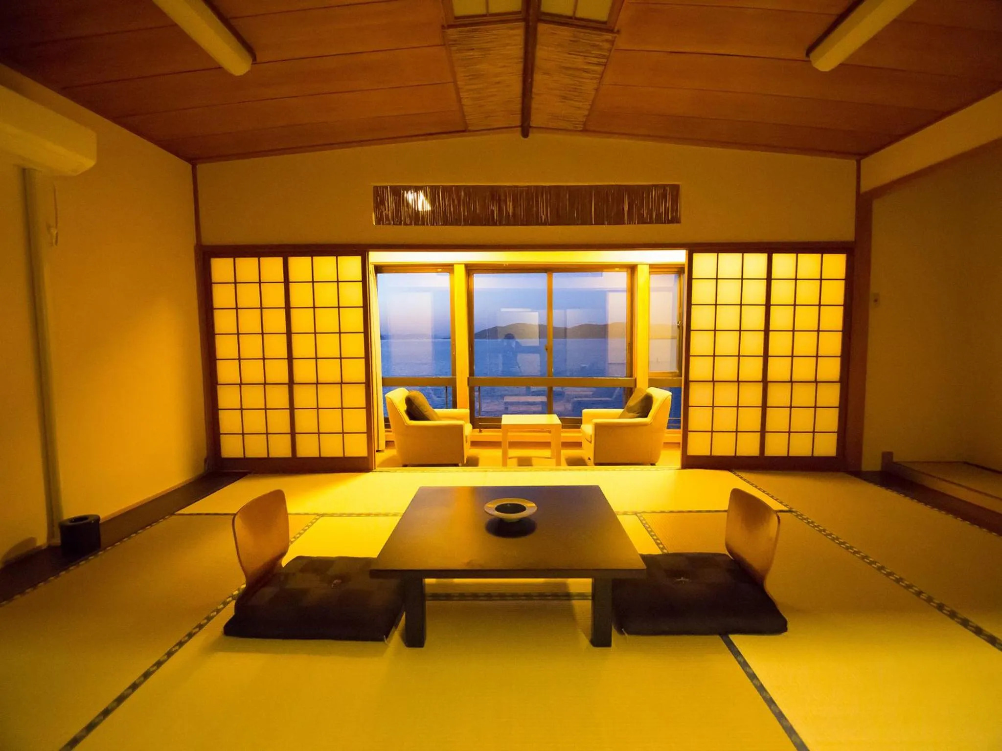 Japanese-Style Room with Sea View -Smoking - Seafood Dinner and Breakfast Included  in Wakayama Kada Onsen Kada Kaigetsu (ex. Azumaya Seaside Hotel)