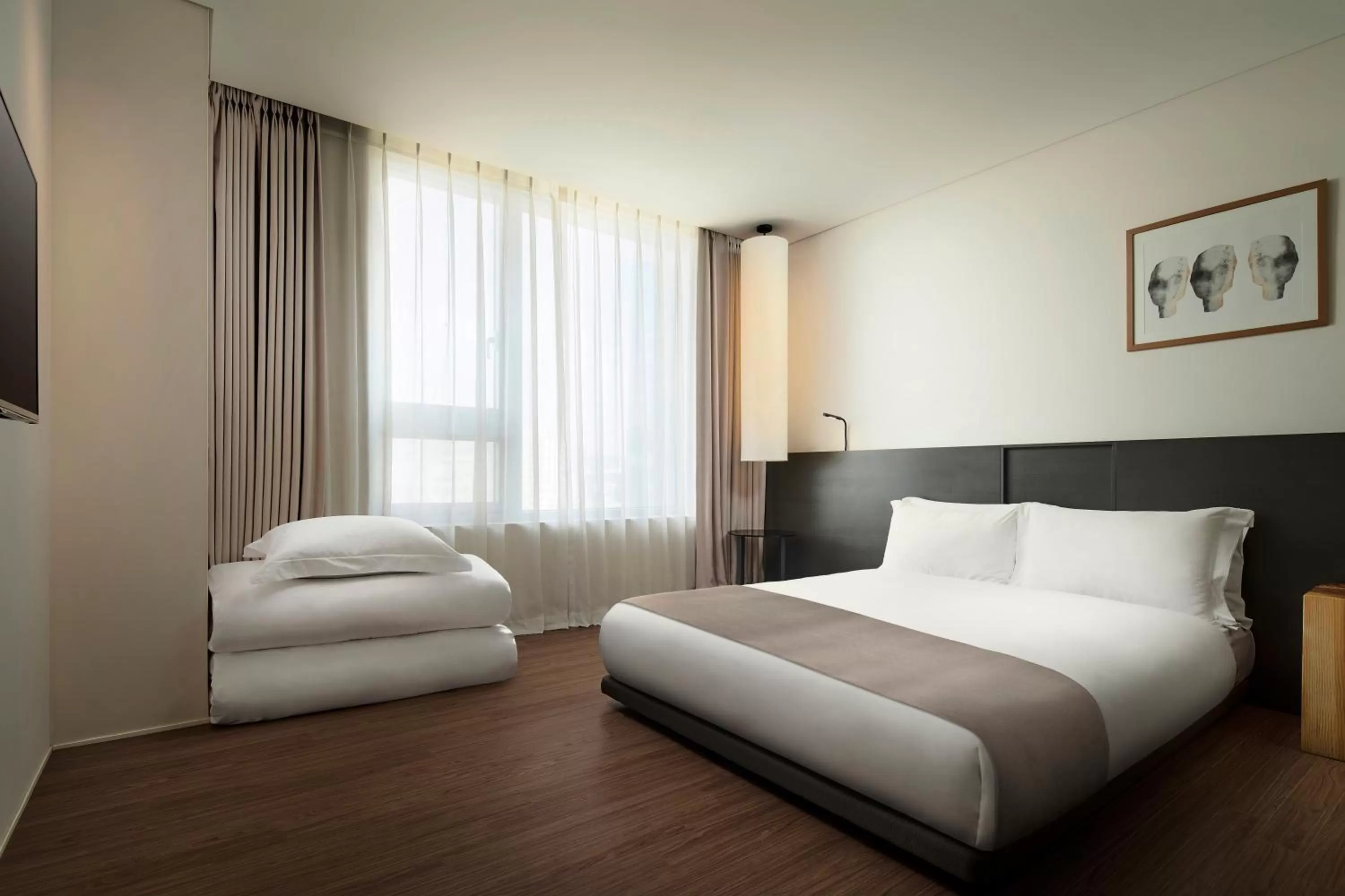 Bed in Shilla Stay Seodaemun Seoul Station