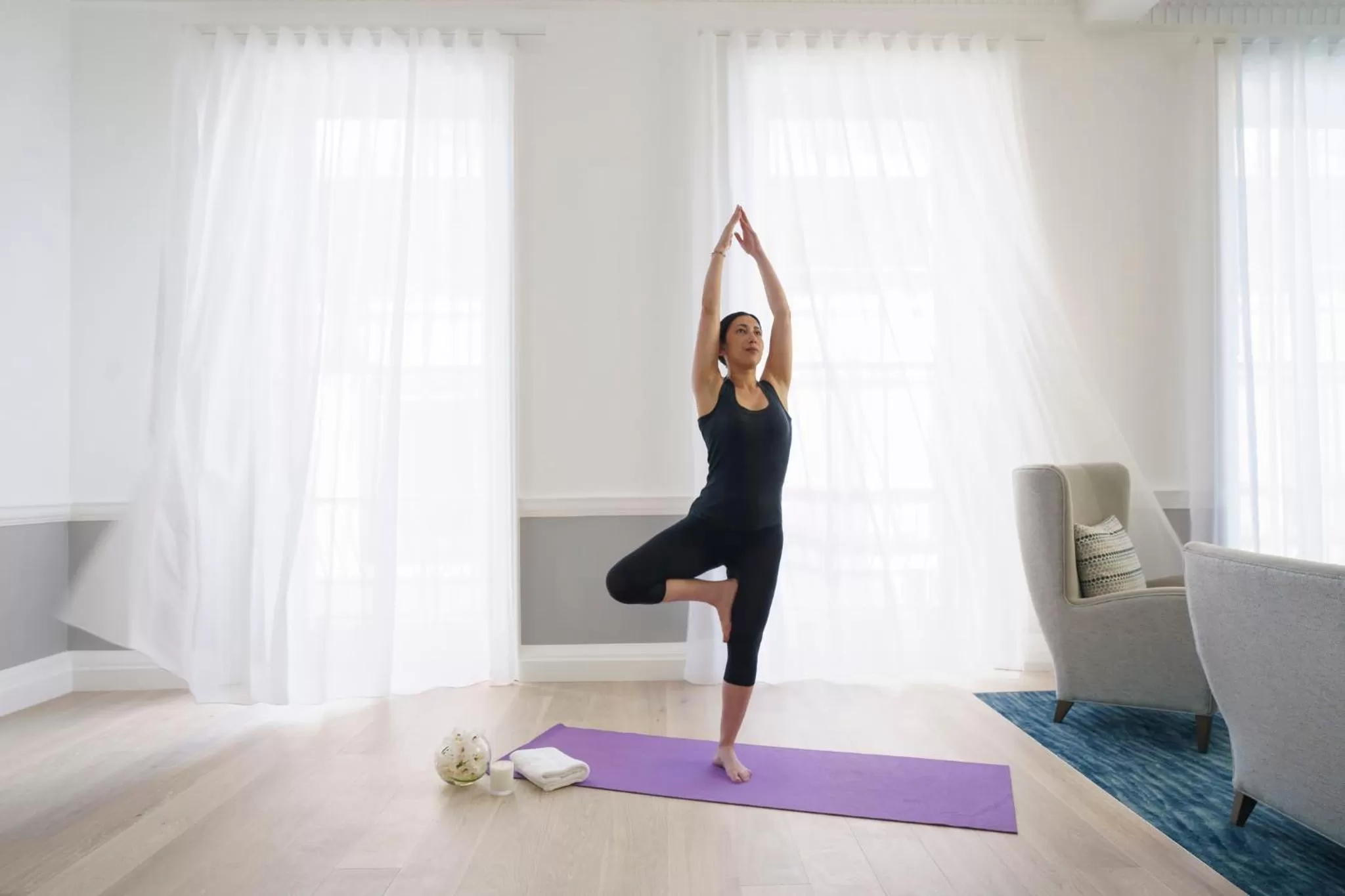 Photo of the whole room in COMO Metropolitan London