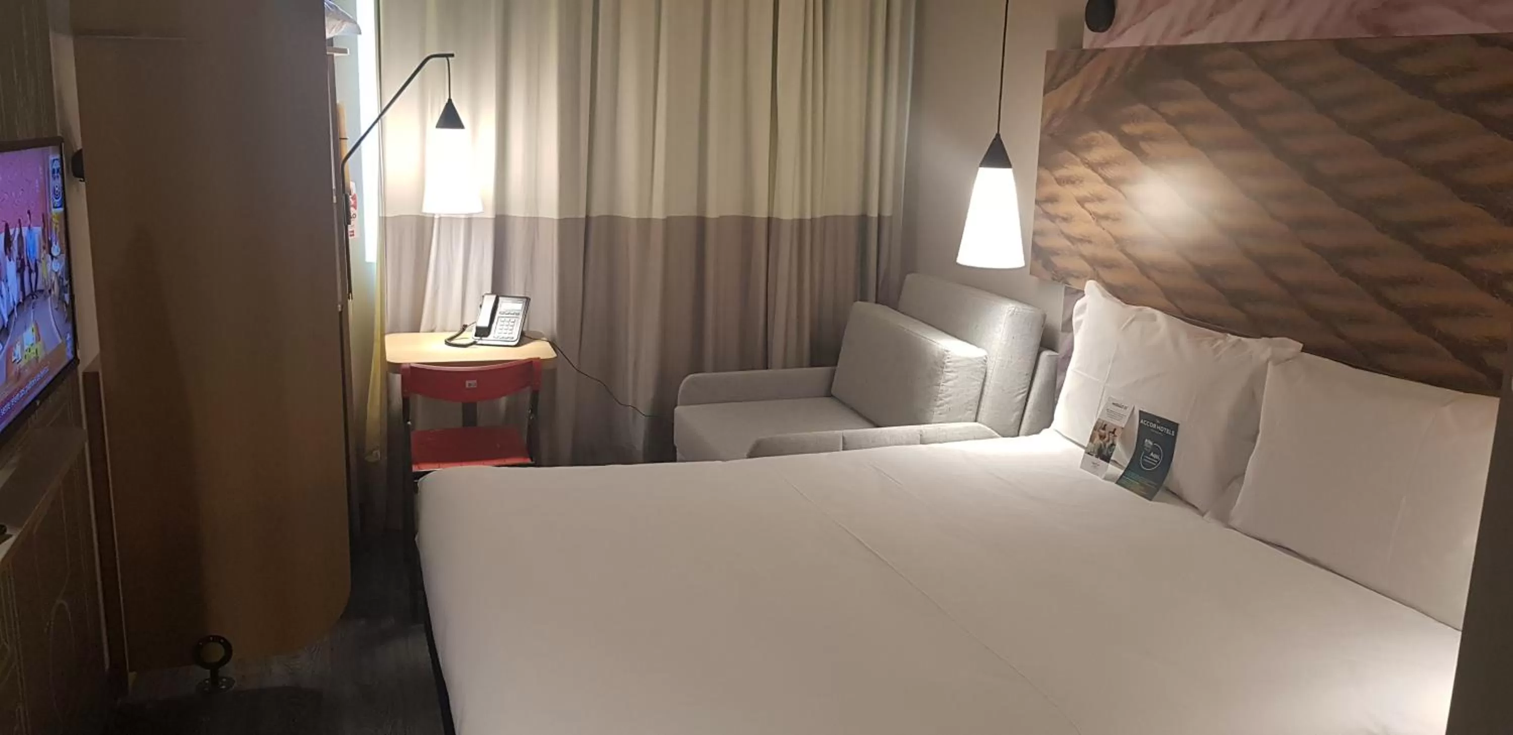 Bed in ibis Carlos Barbosa