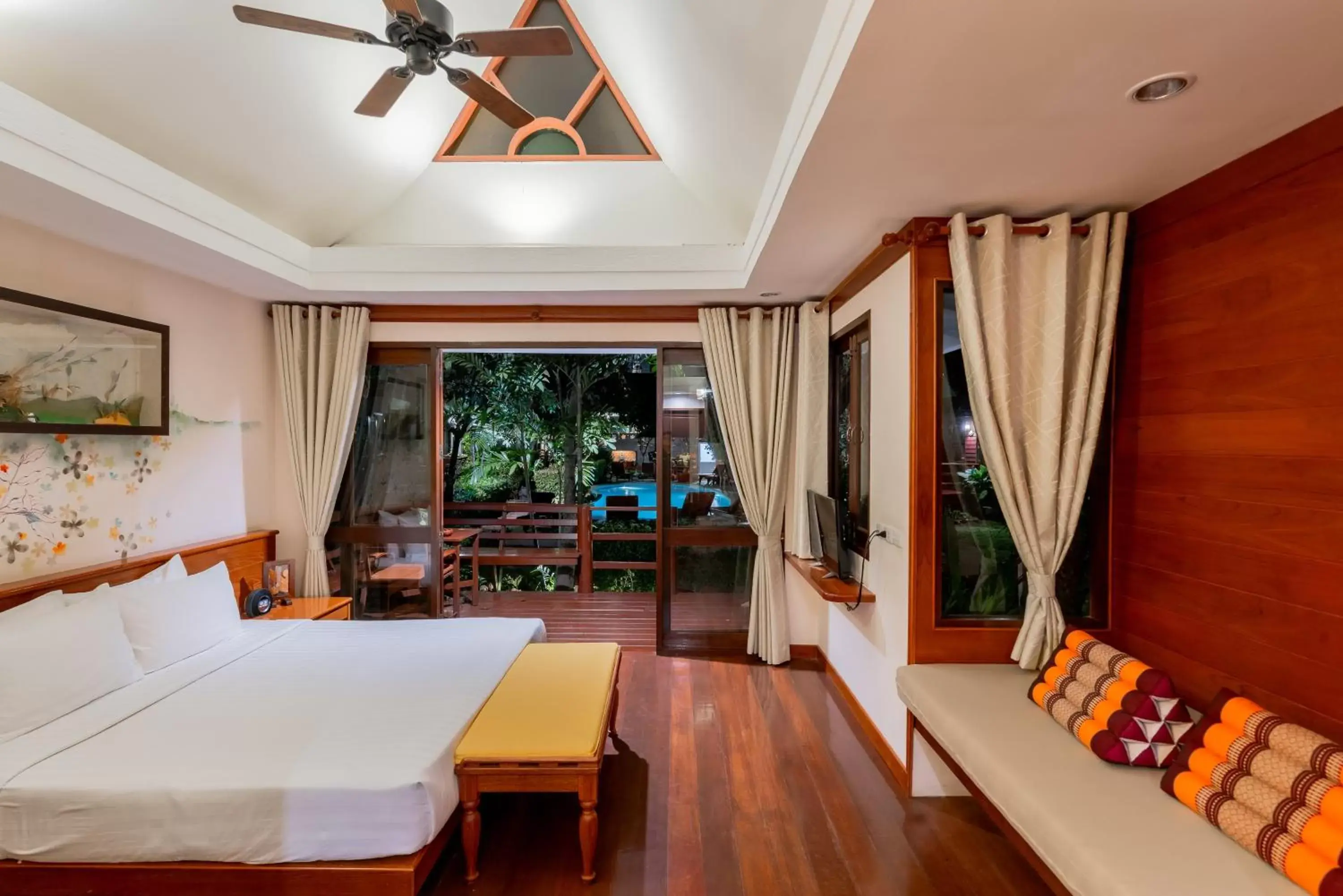 Family Double Room in Baan Duangkaew Resort Family Double Room in Baan Duangkaew Resort